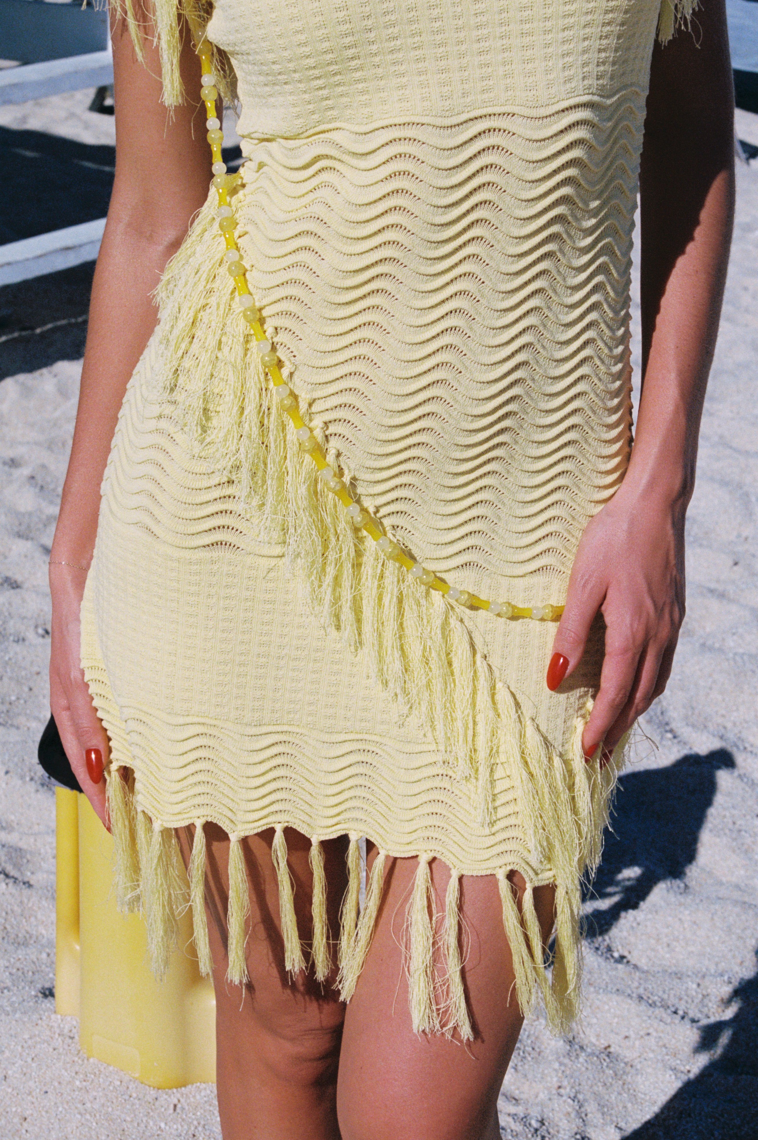 Fran Beaded Mini Dress