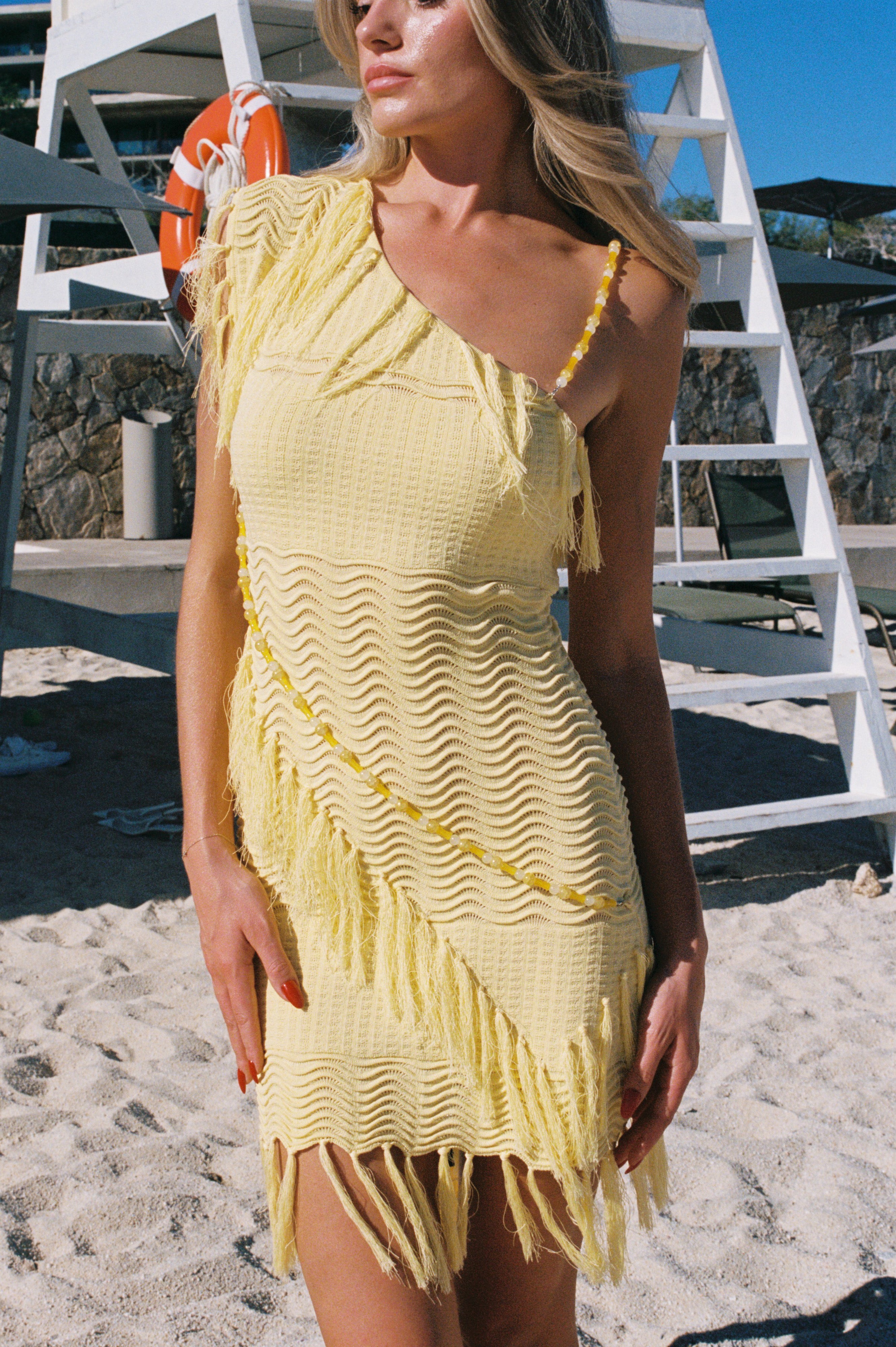 Fran Beaded Mini Dress