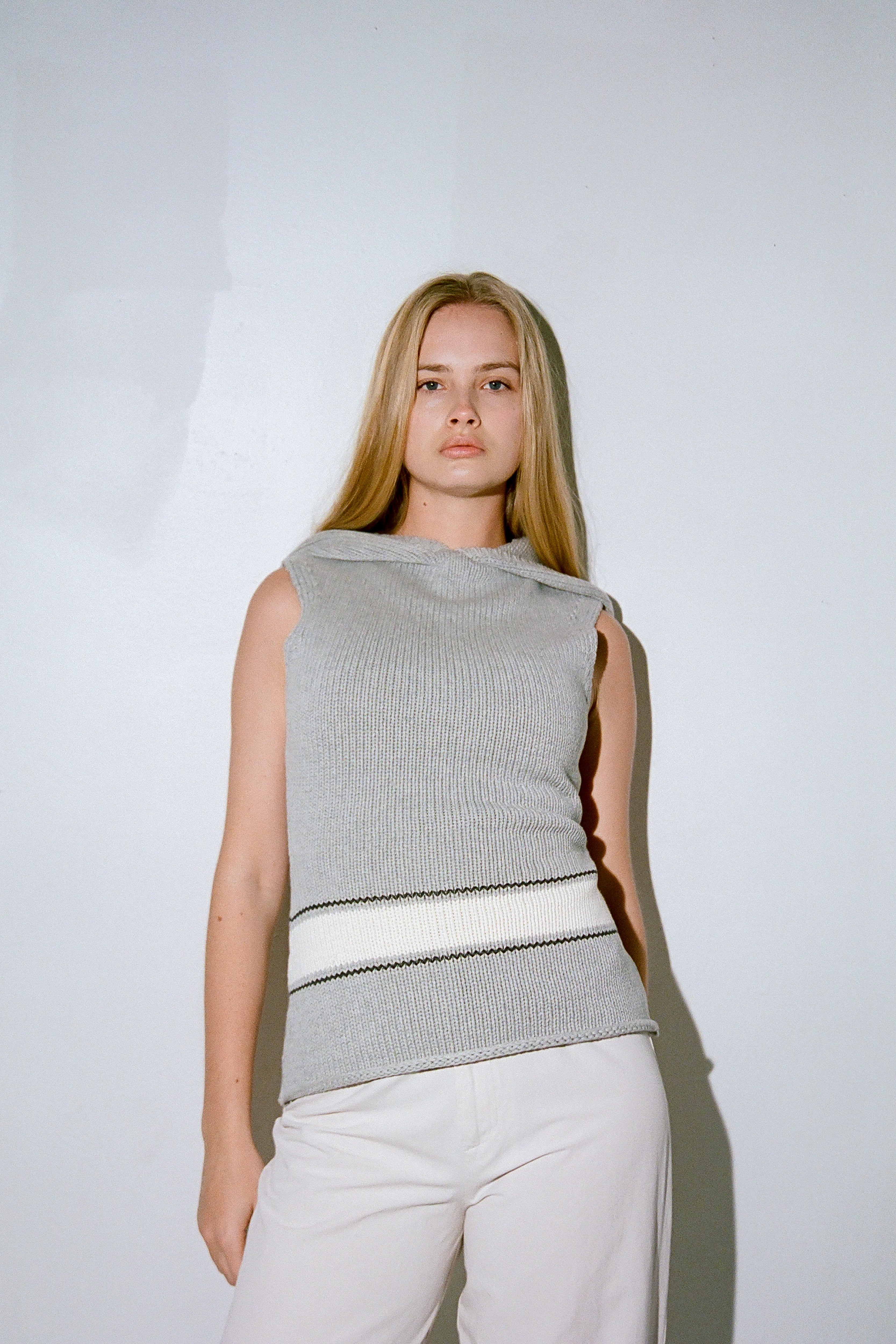 Louis Knit Tank — Heather