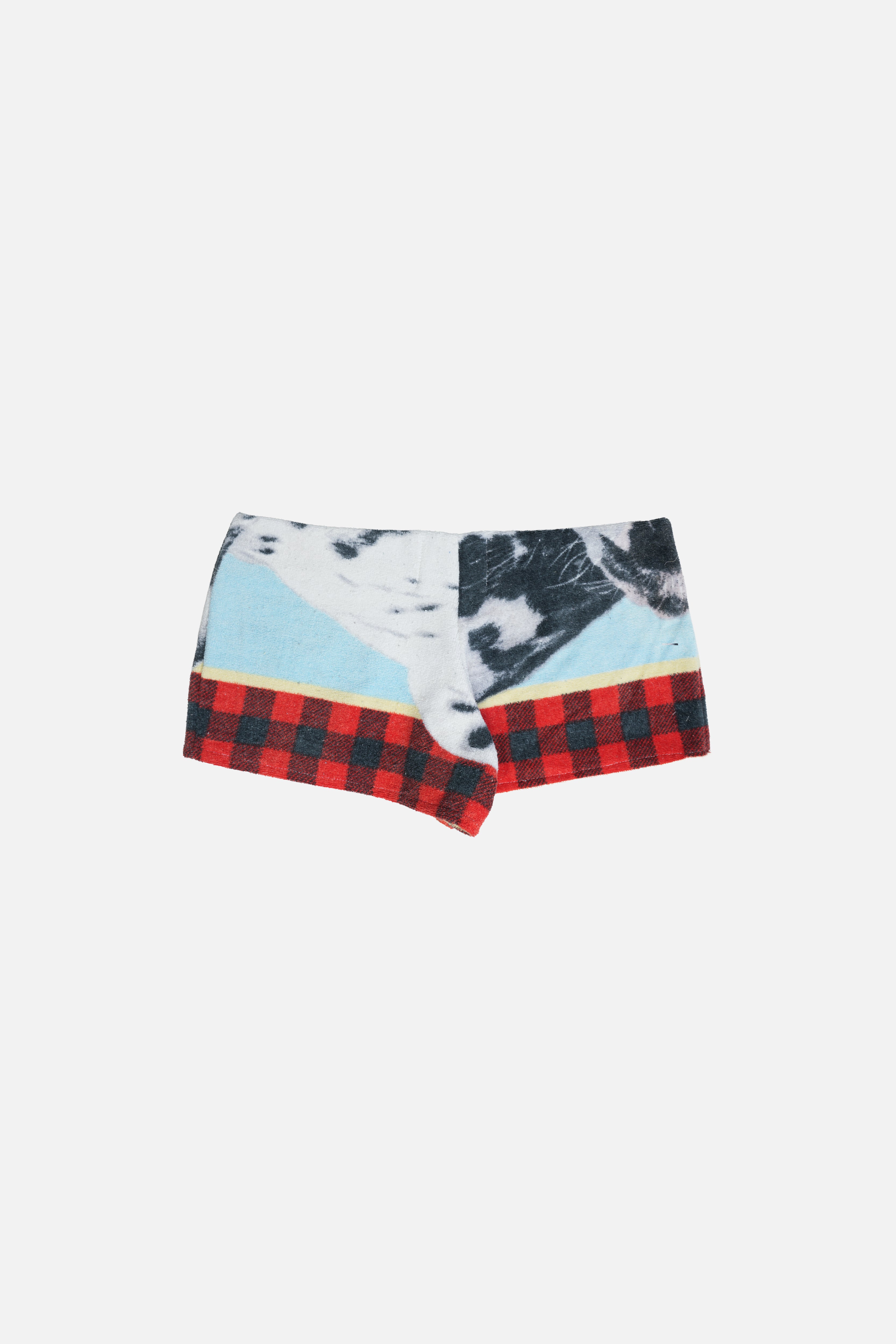 Towel Upcycled Mini Shorts — 101