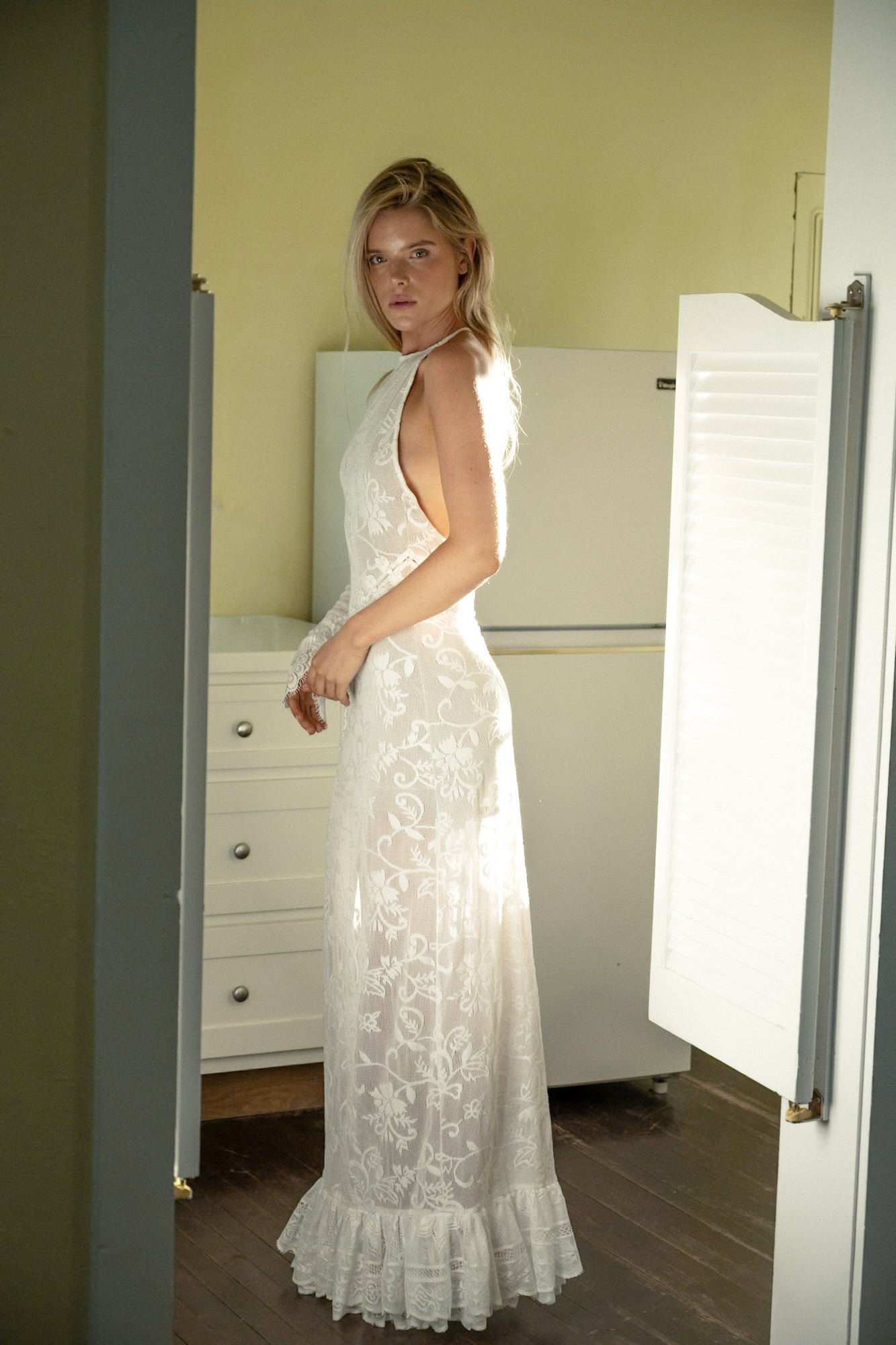 Parterre Asymmetrical Dress