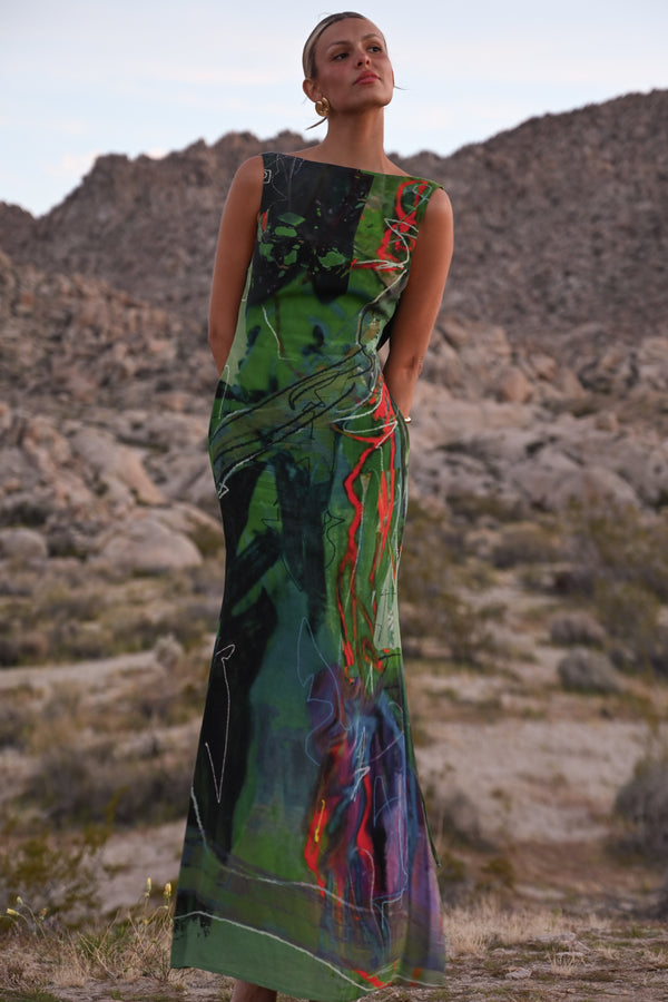 Rhae Dress — Terrain (Preorder)