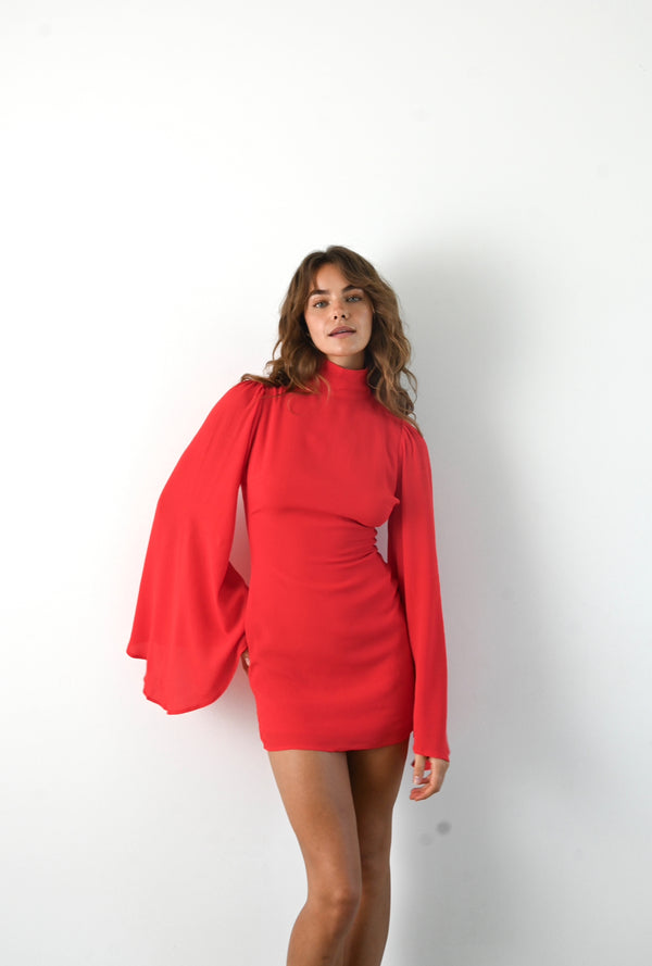 Raya Dress — Red