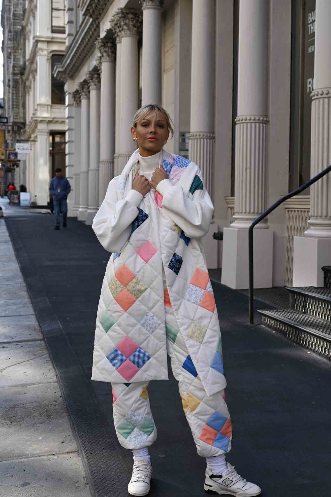 Emaline Quilted Scarf — Patches