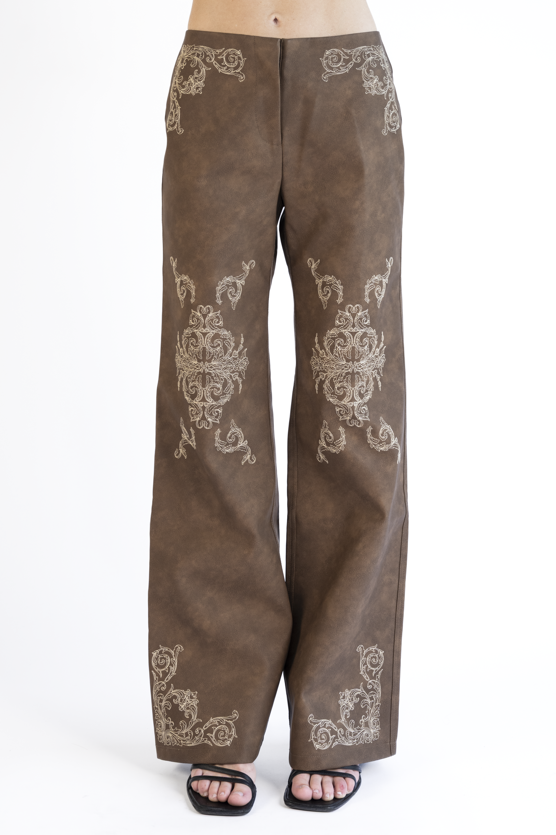 Seba Pants — Mahogany