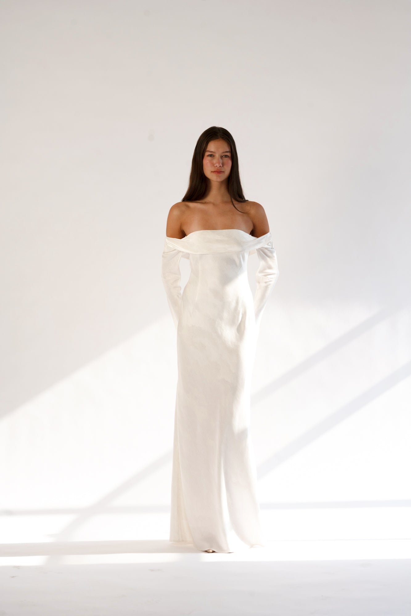 Alma Dress — Ivory