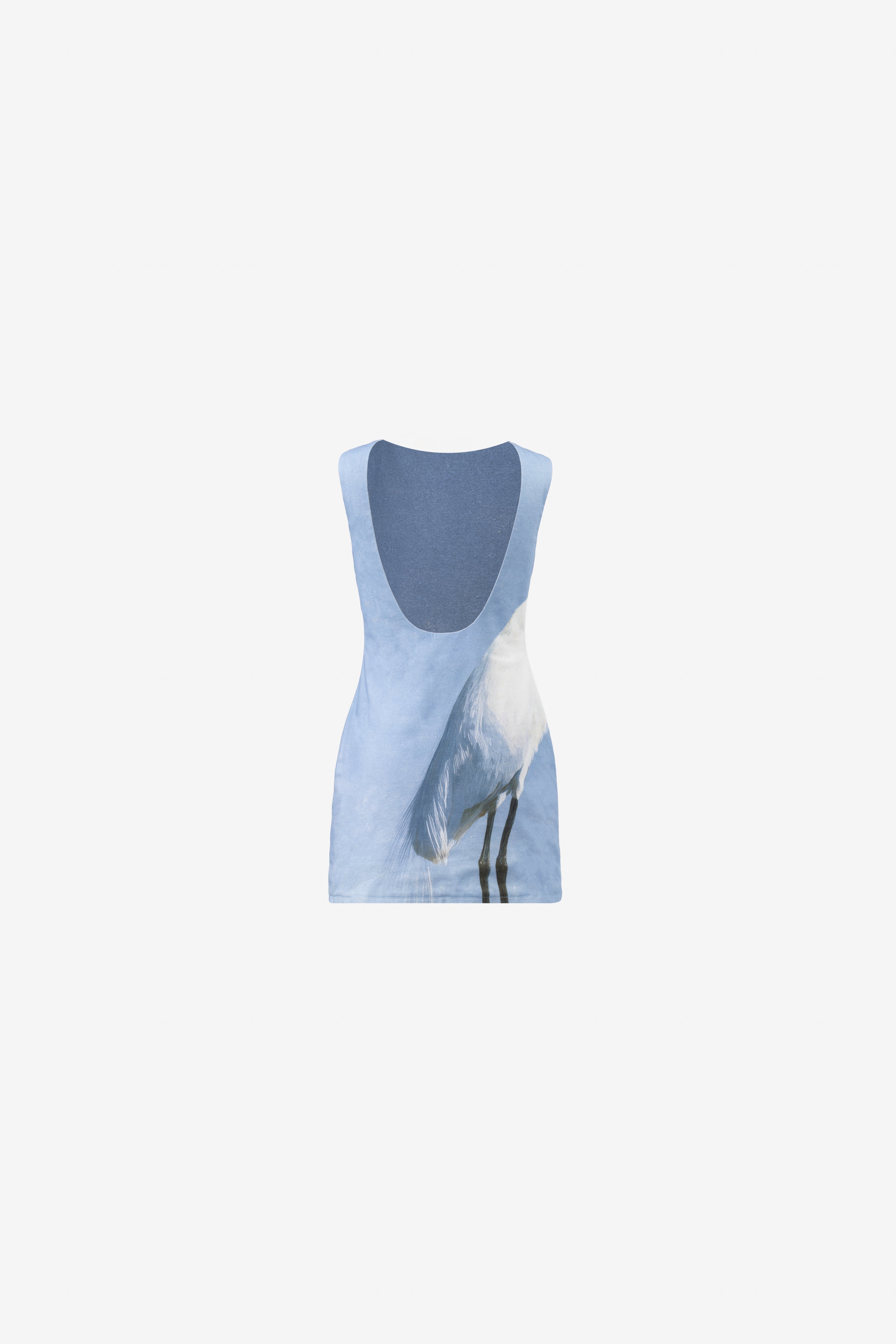 Chloe Linen Dress — Heron