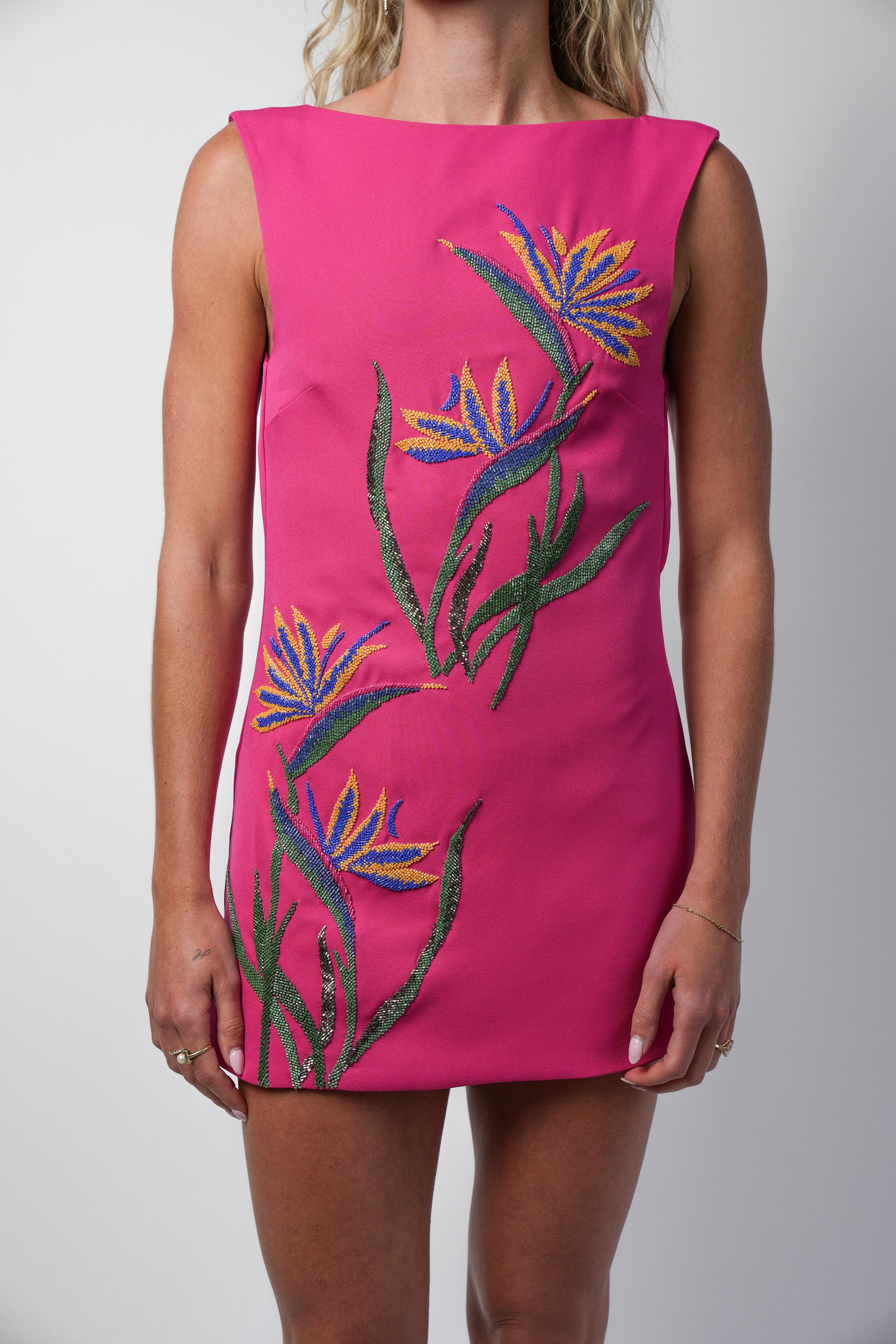 Bird of Paradise Beaded Mini