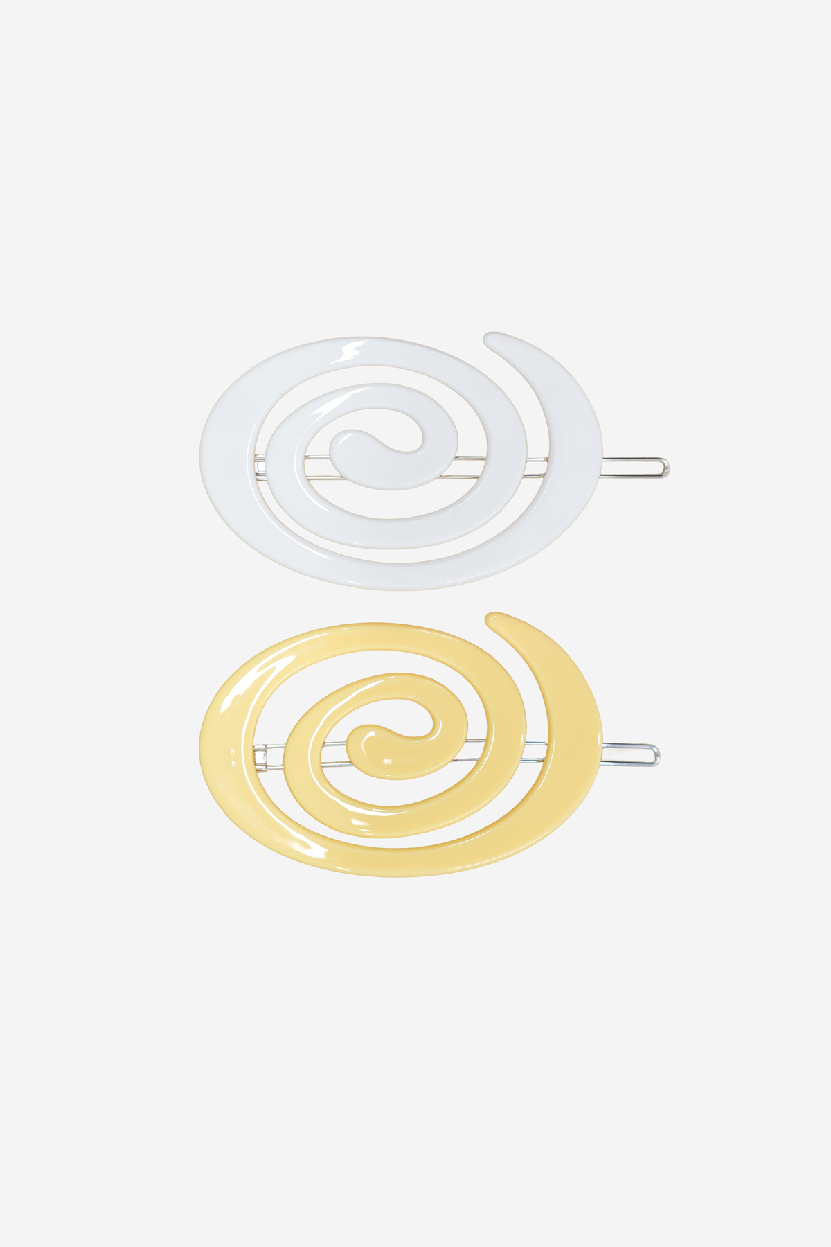 Spiral Hair Pin Set — Lights