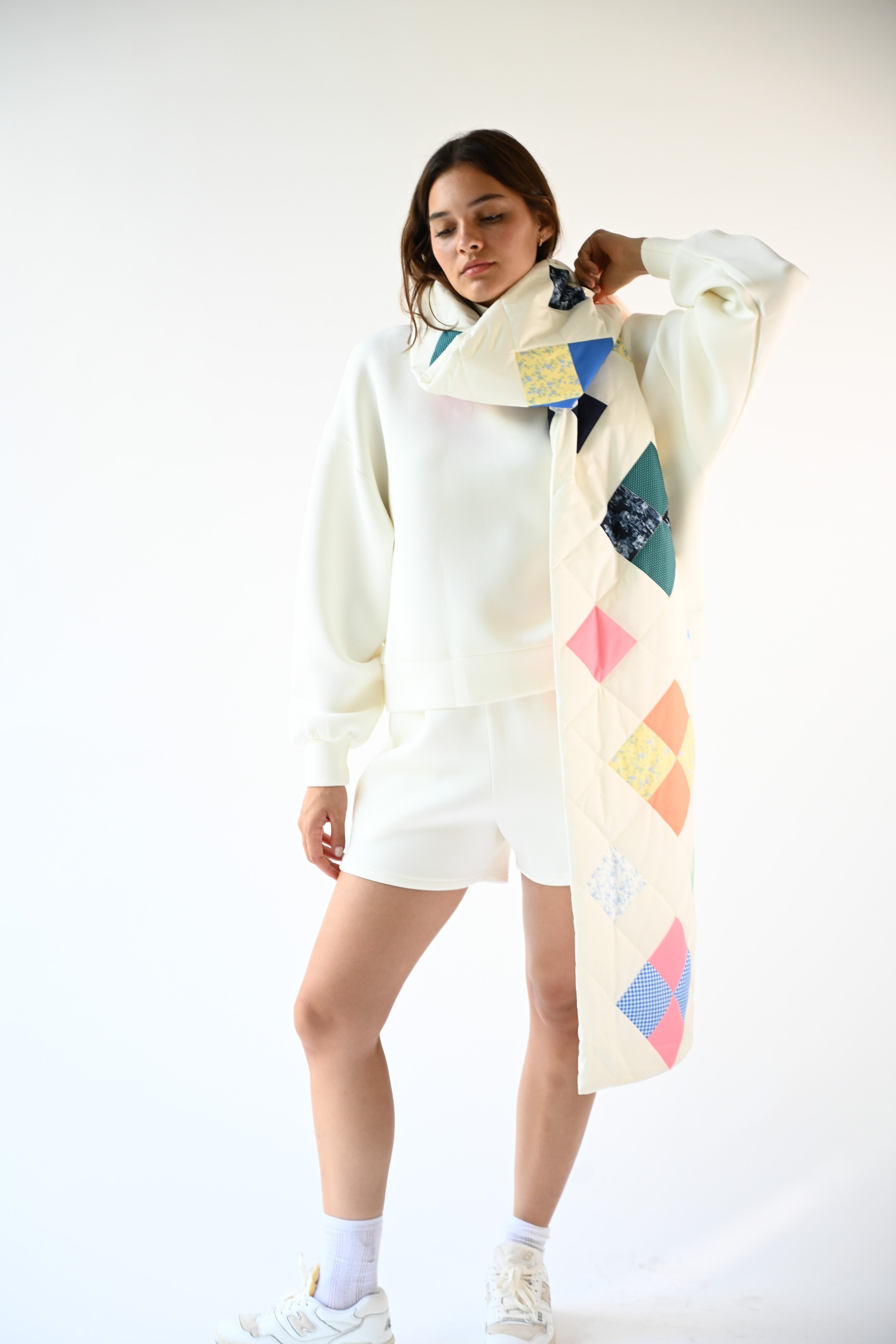 Emaline Quilted Scarf — Patches