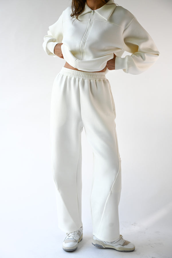 Harry Knit Neoprene Pants — Offwhite