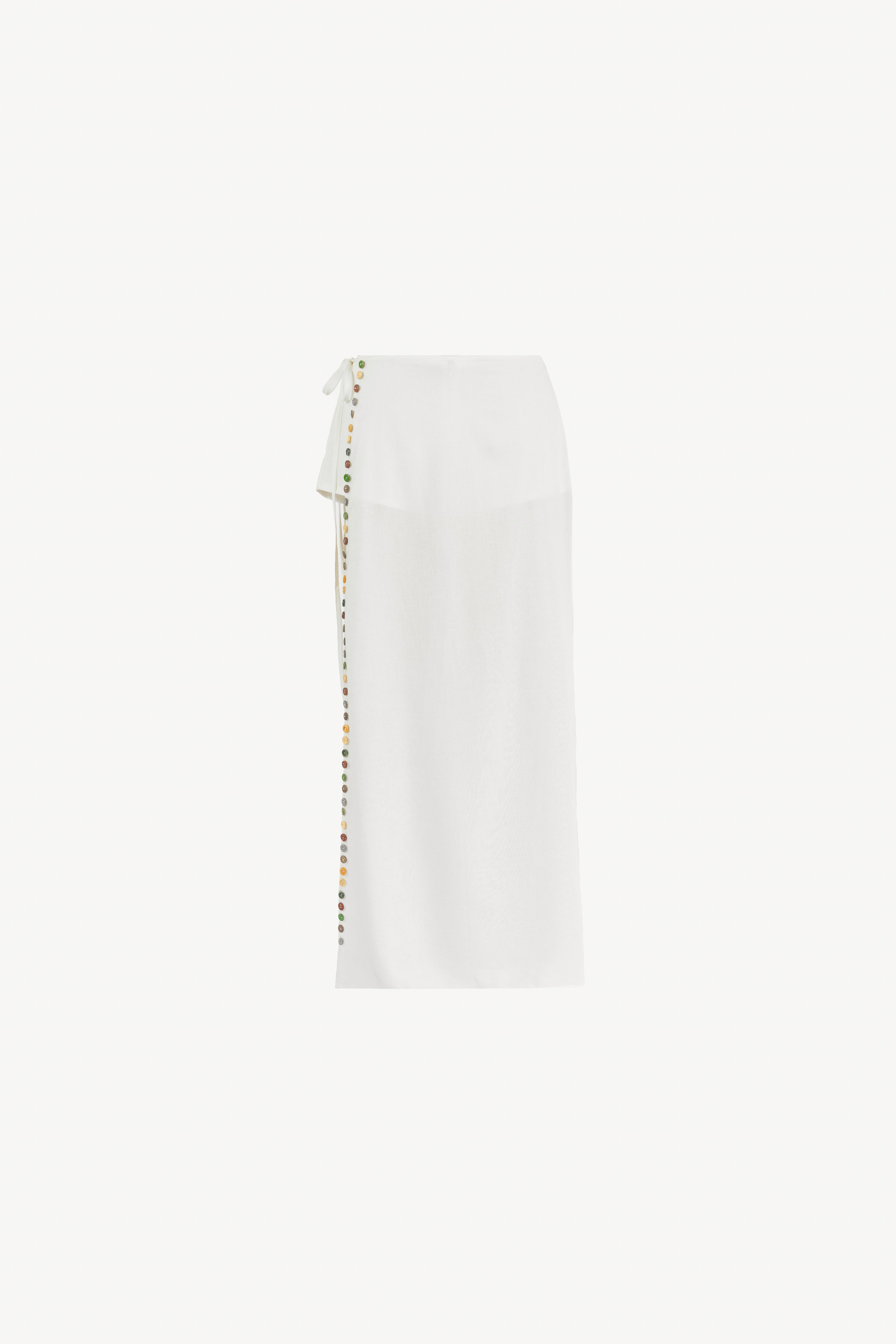 Romy Linen Skort, view 3