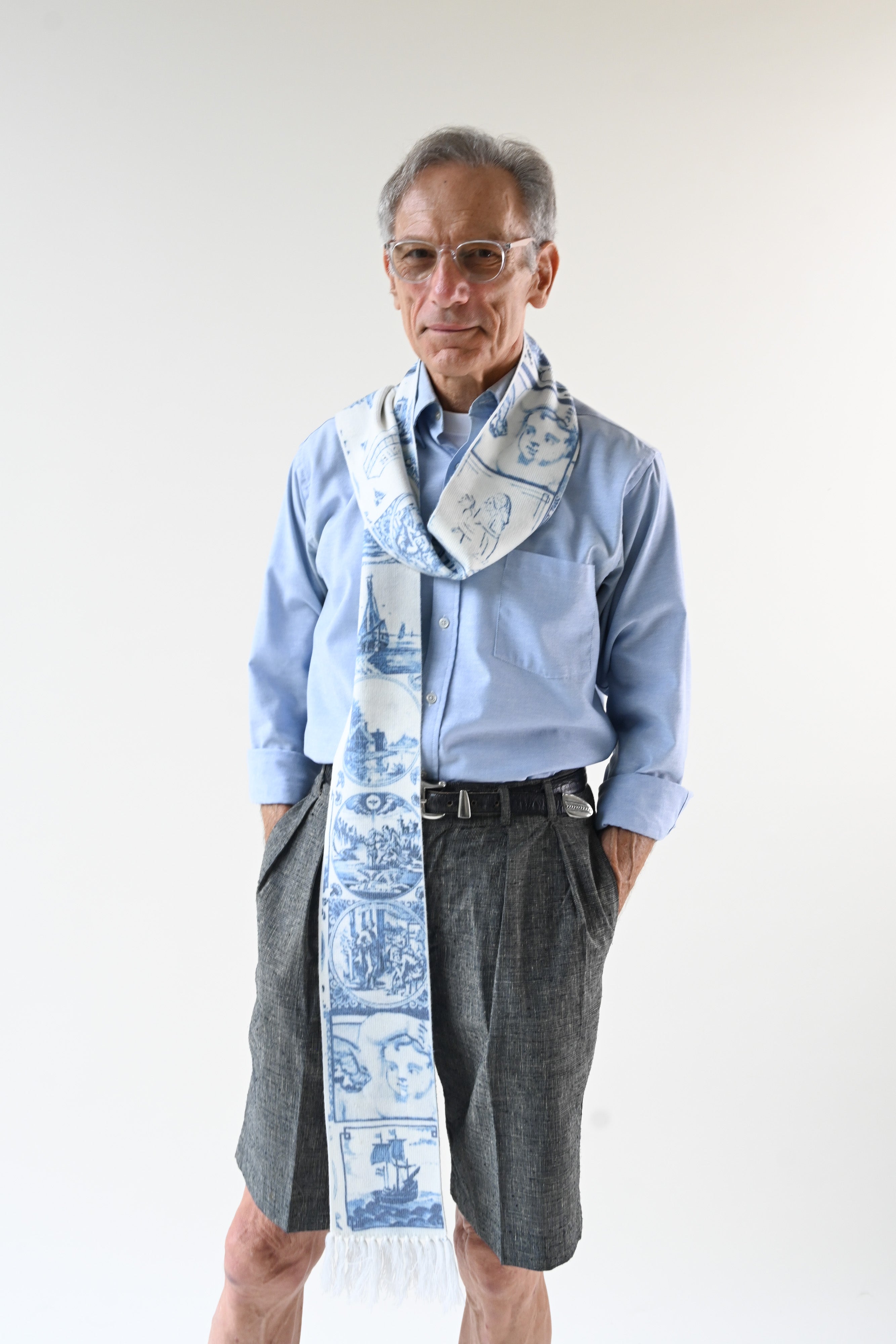 Delft Knit Scarf