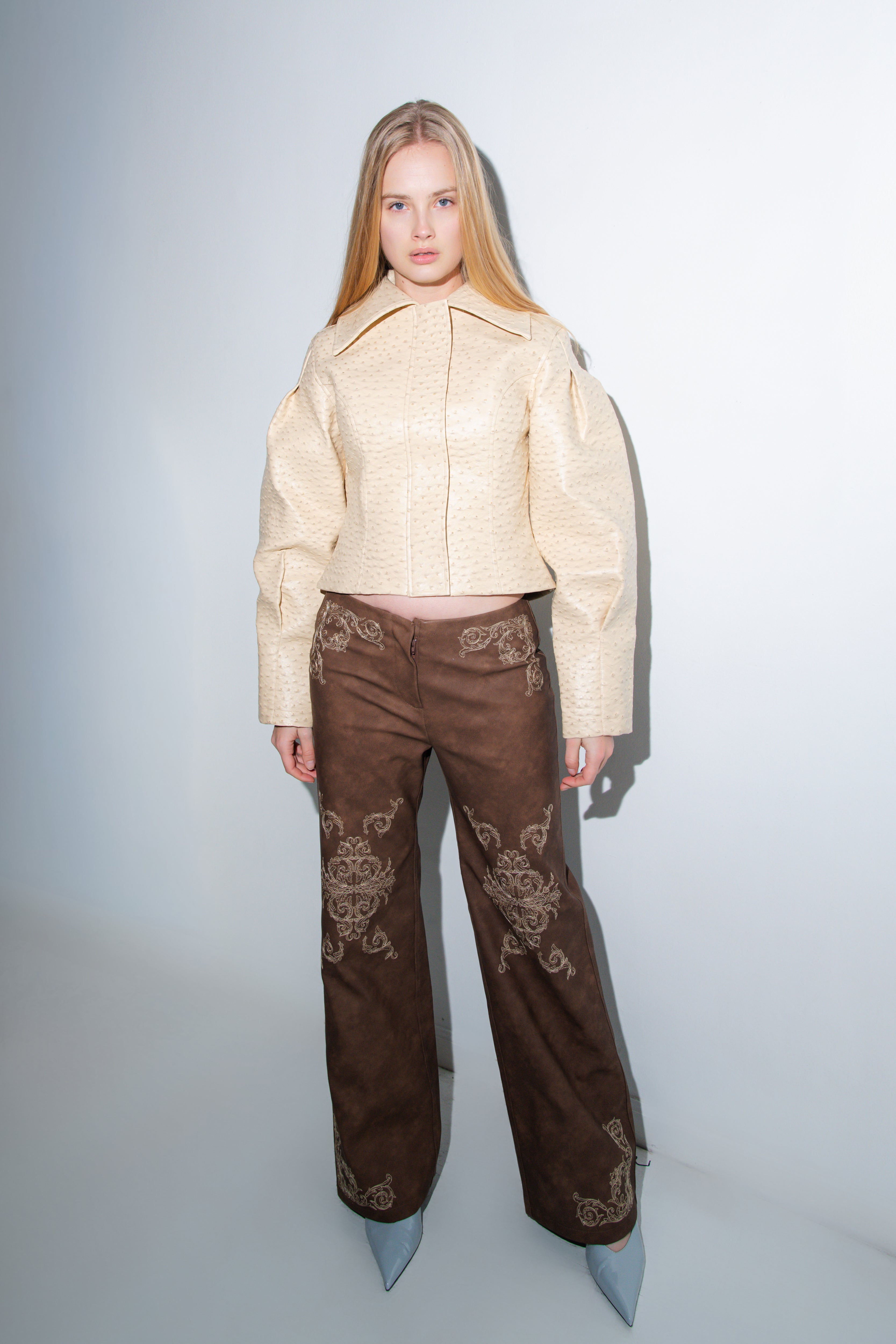 Olsen Ostrich Jacket — Sand