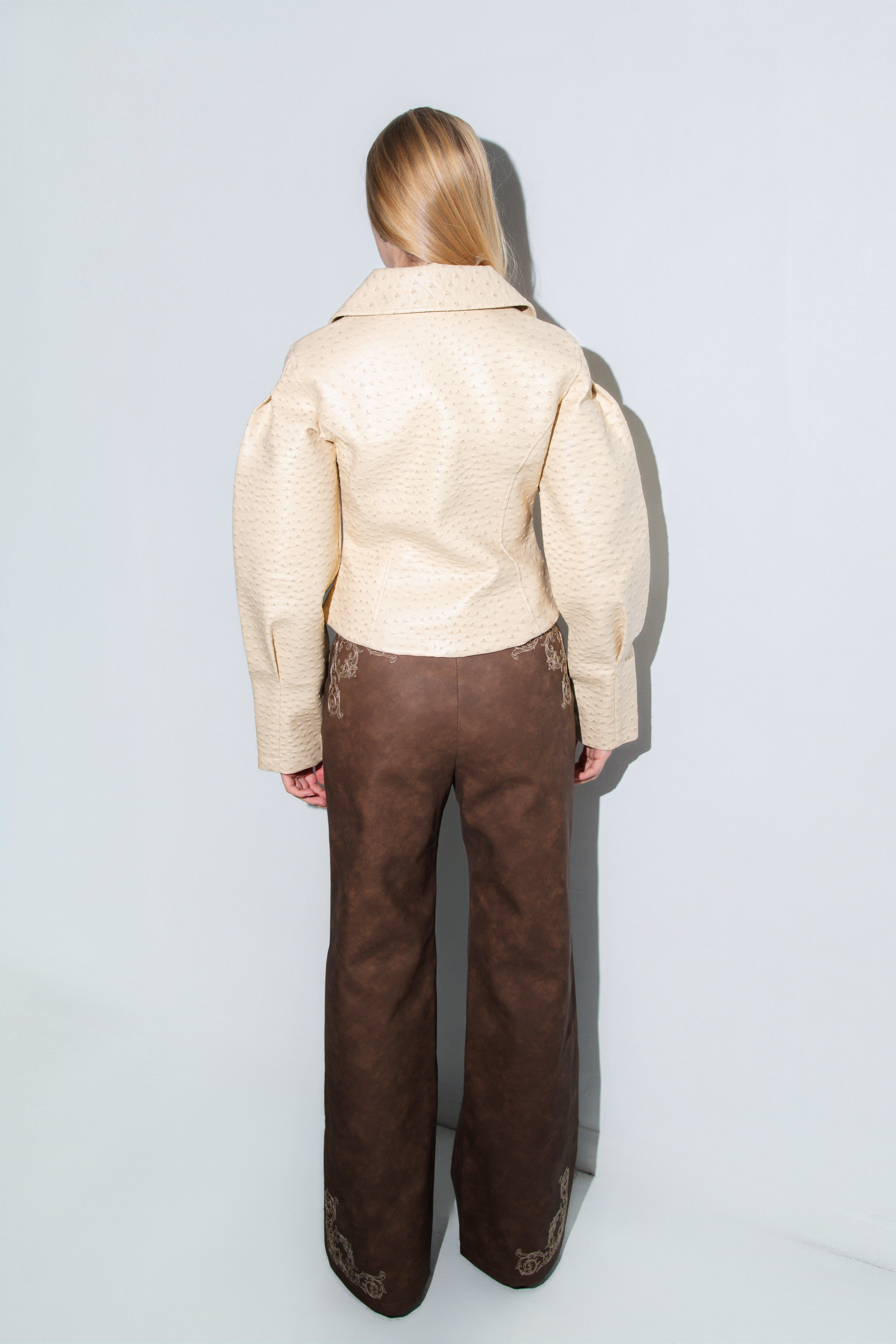 Olsen Ostrich Jacket — Sand