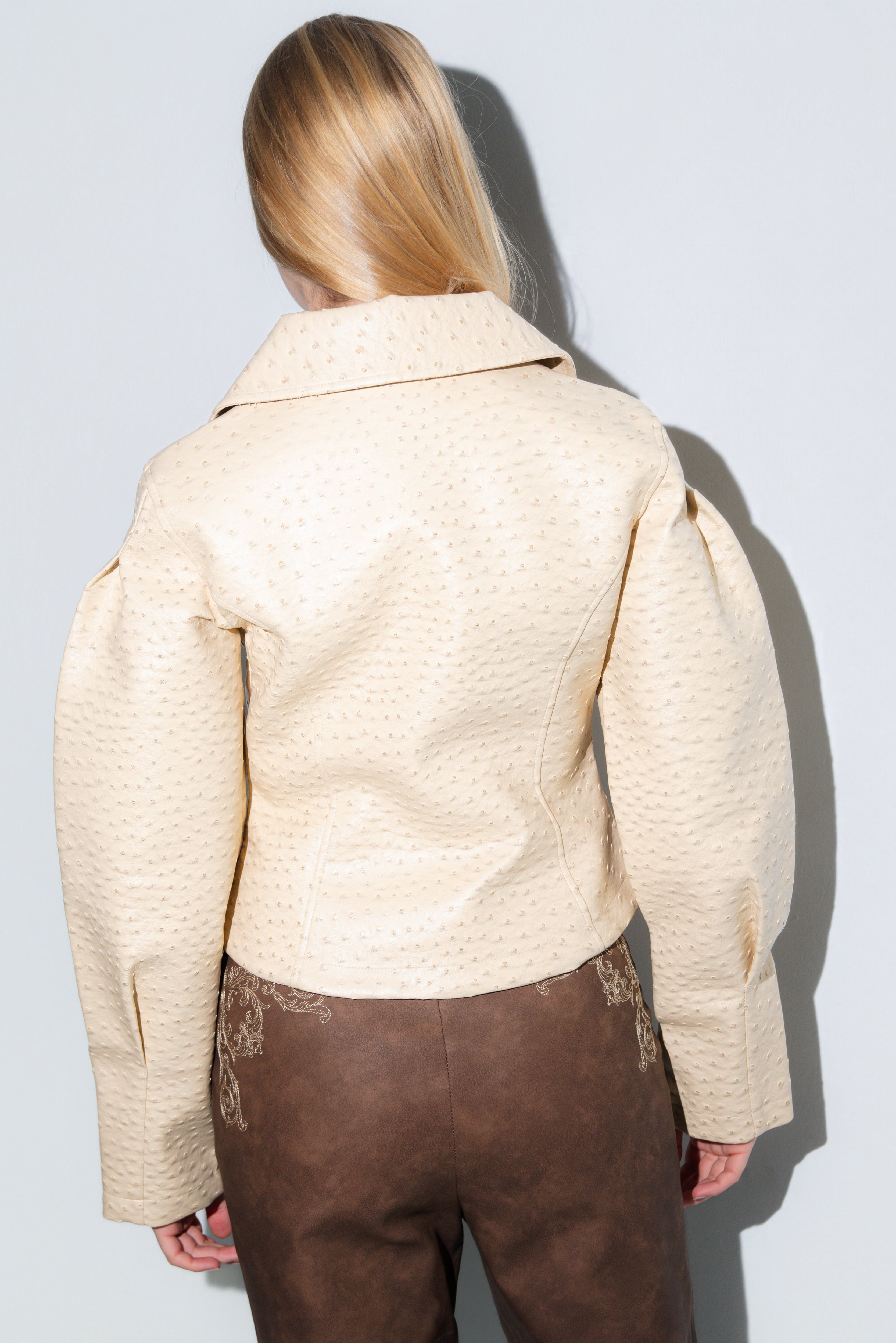 Olsen Ostrich Jacket — Sand