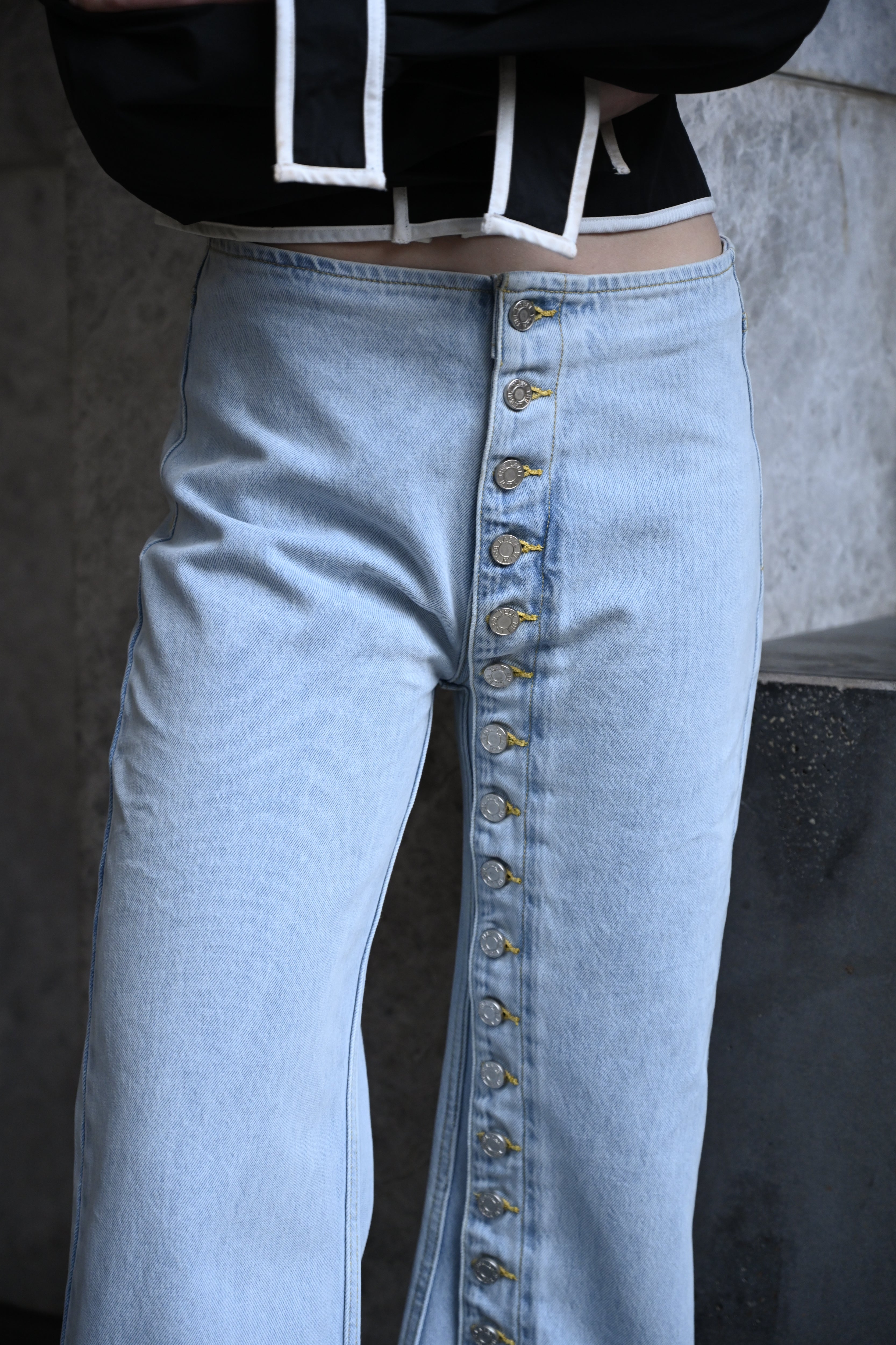 Marseille Denim Jeans — Light Wash