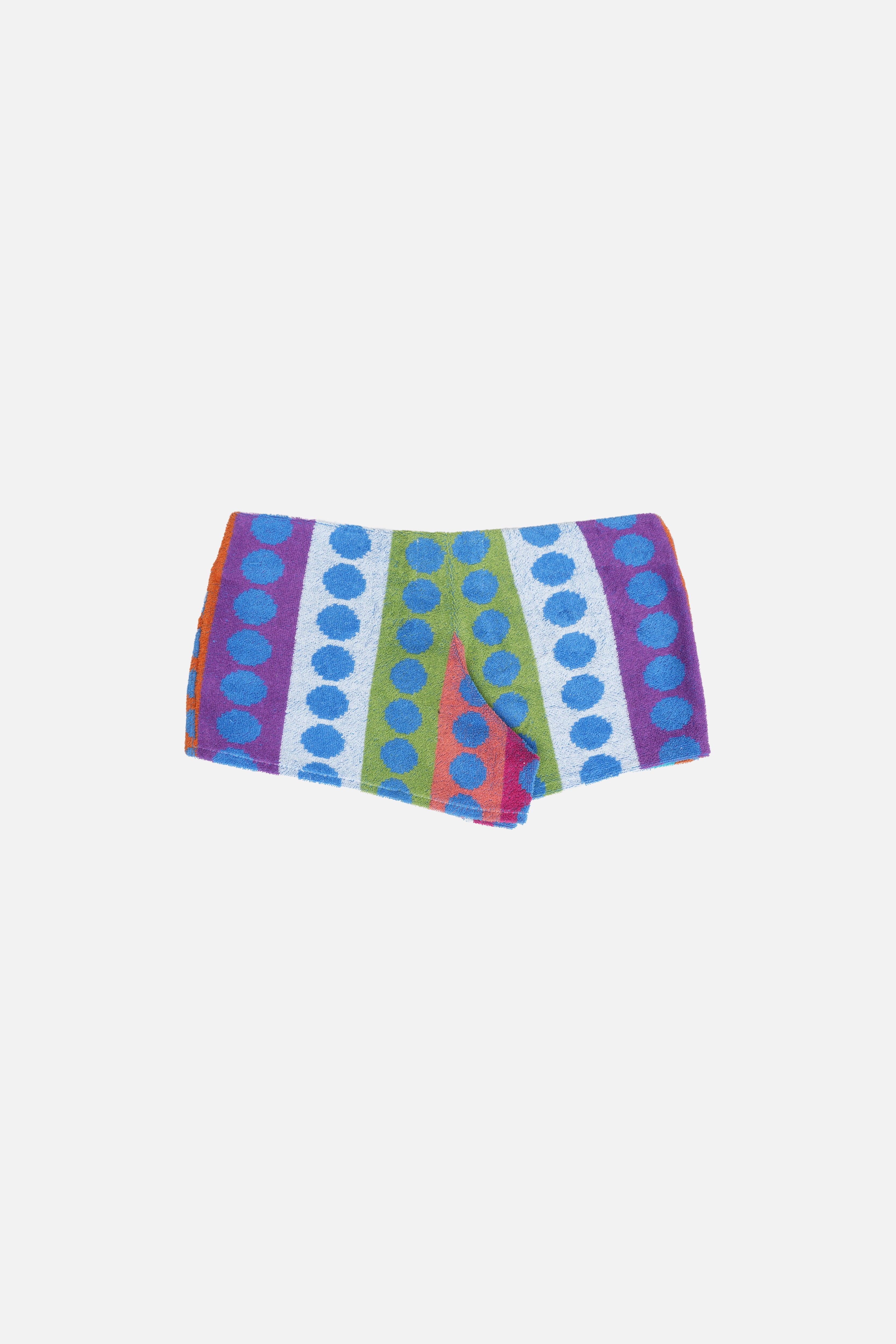 Towel Upcycled Mini Shorts — Deco Dots