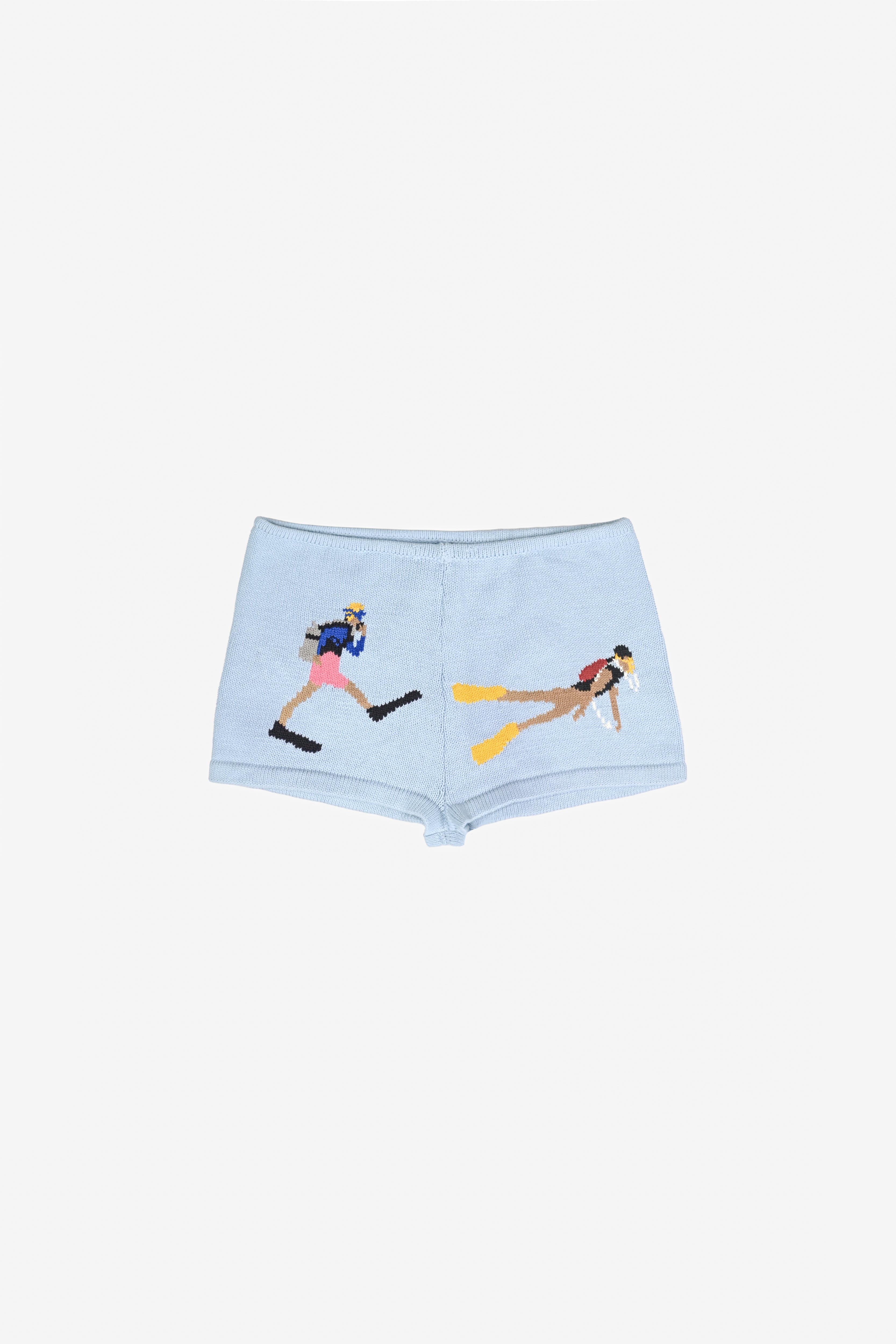 Diver Cotton Knit Shorts