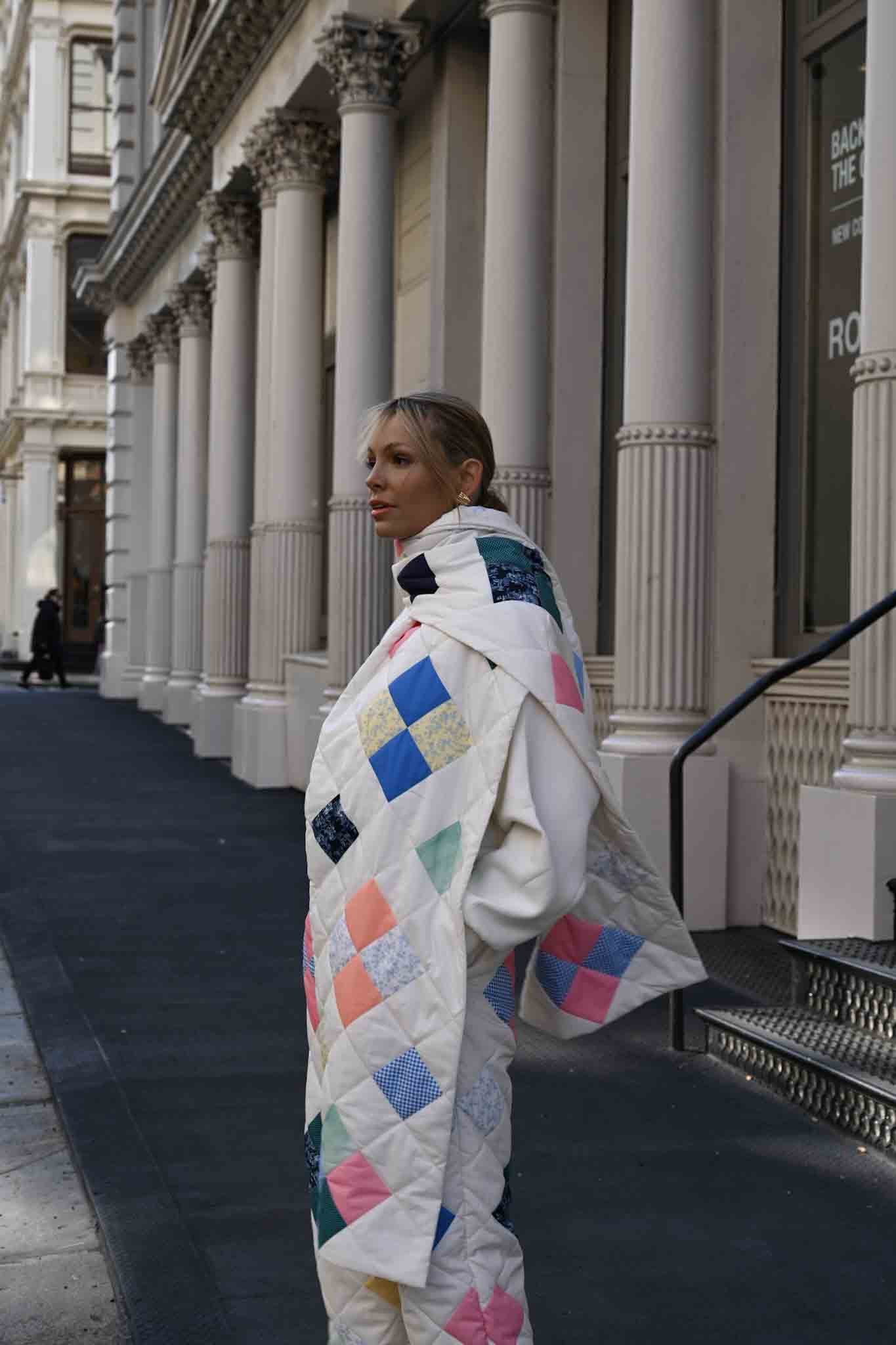 Emaline Quilted Scarf — Patches