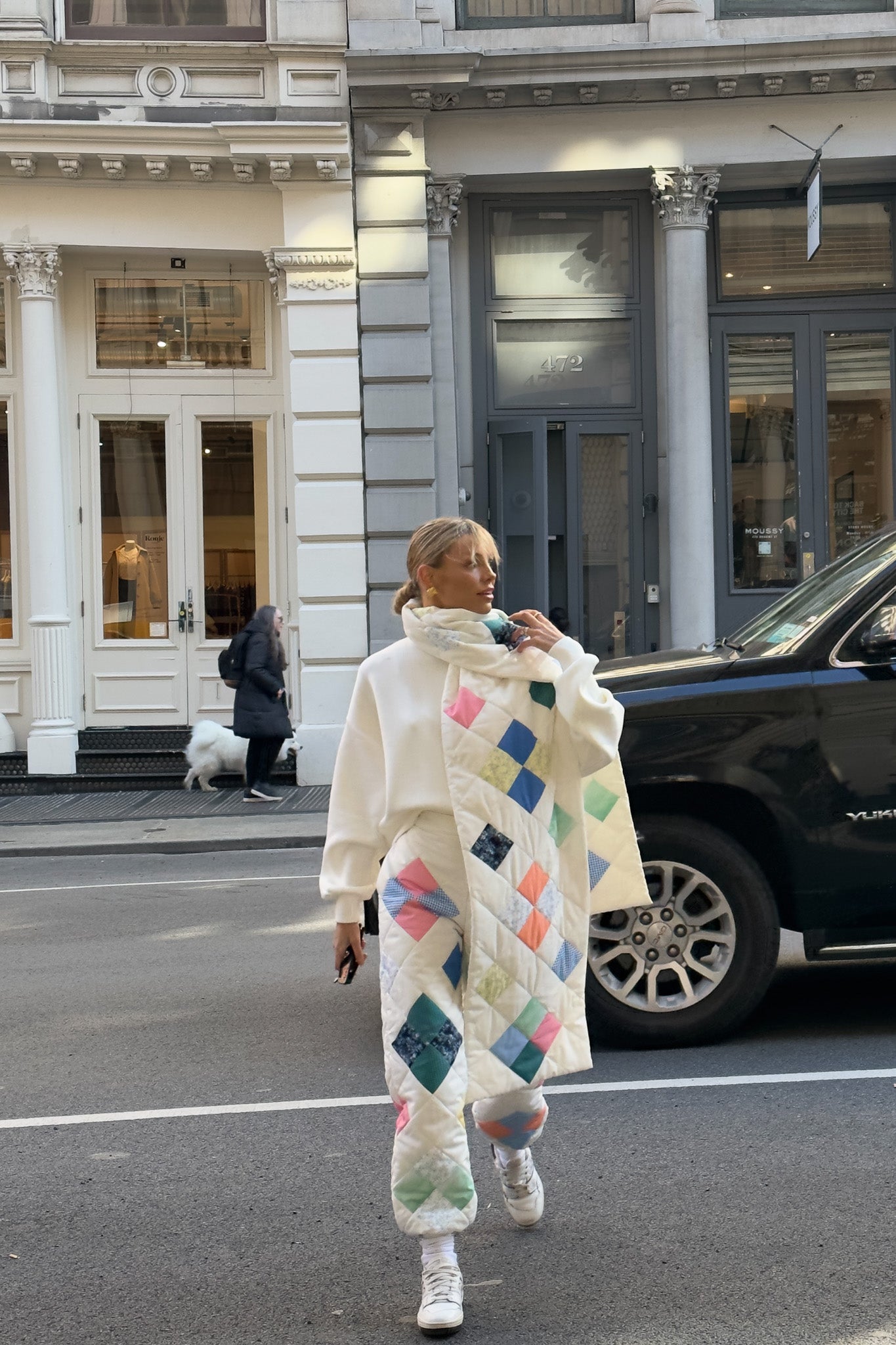 Emaline Quilted Scarf — Patches