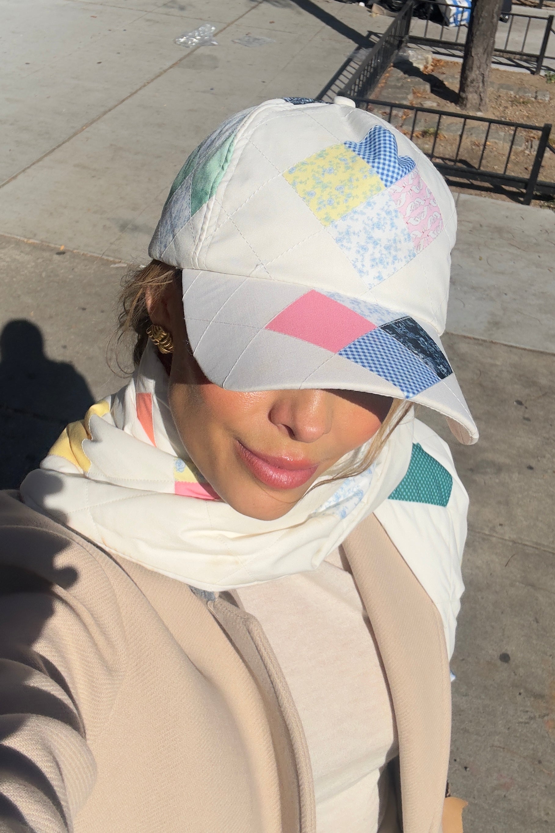 Luca gewatteerde pet - Patches