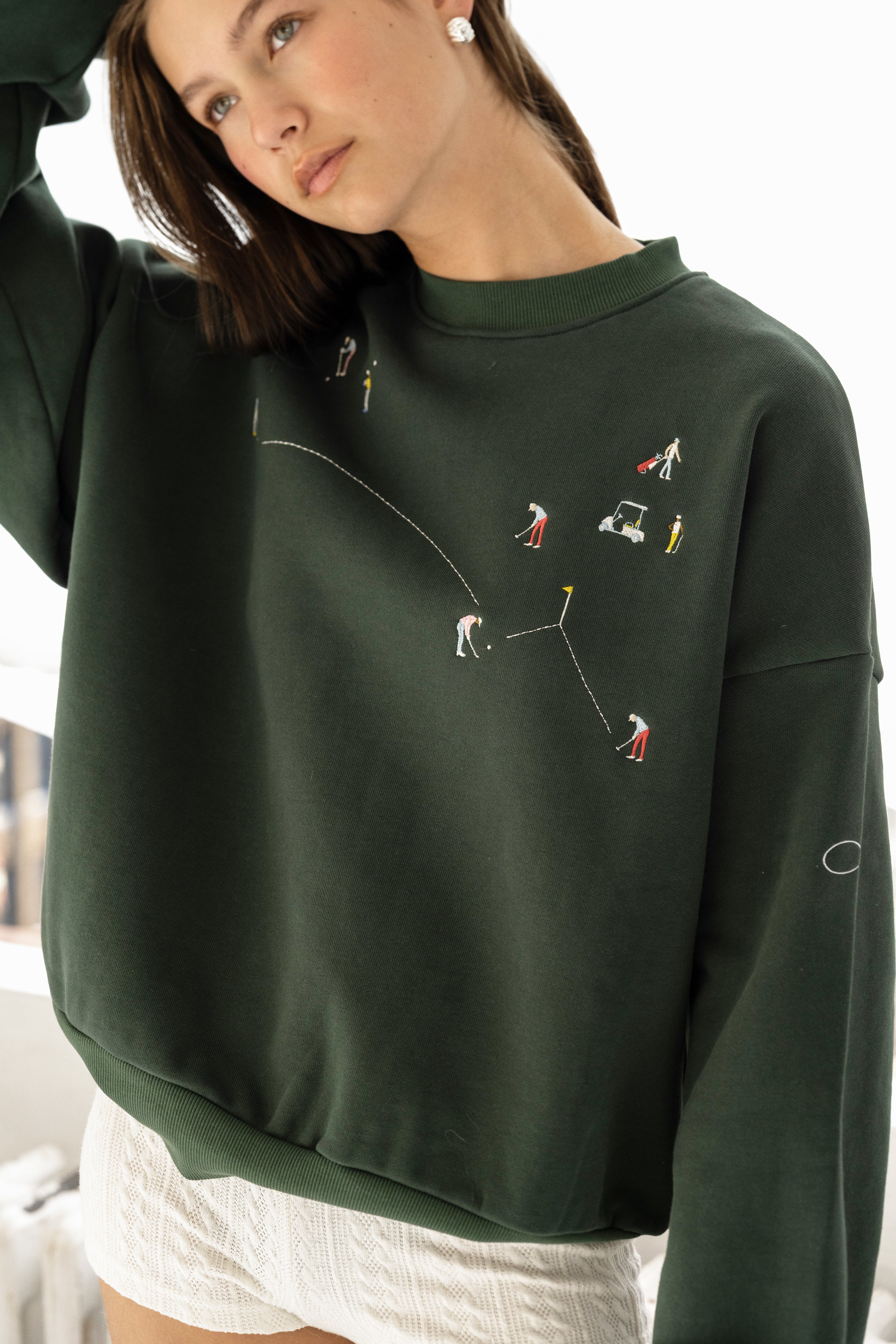 Golf Scene Crewneck