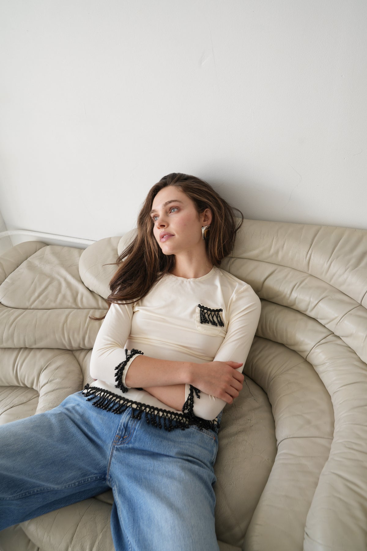 Mila Fringe Shirt
