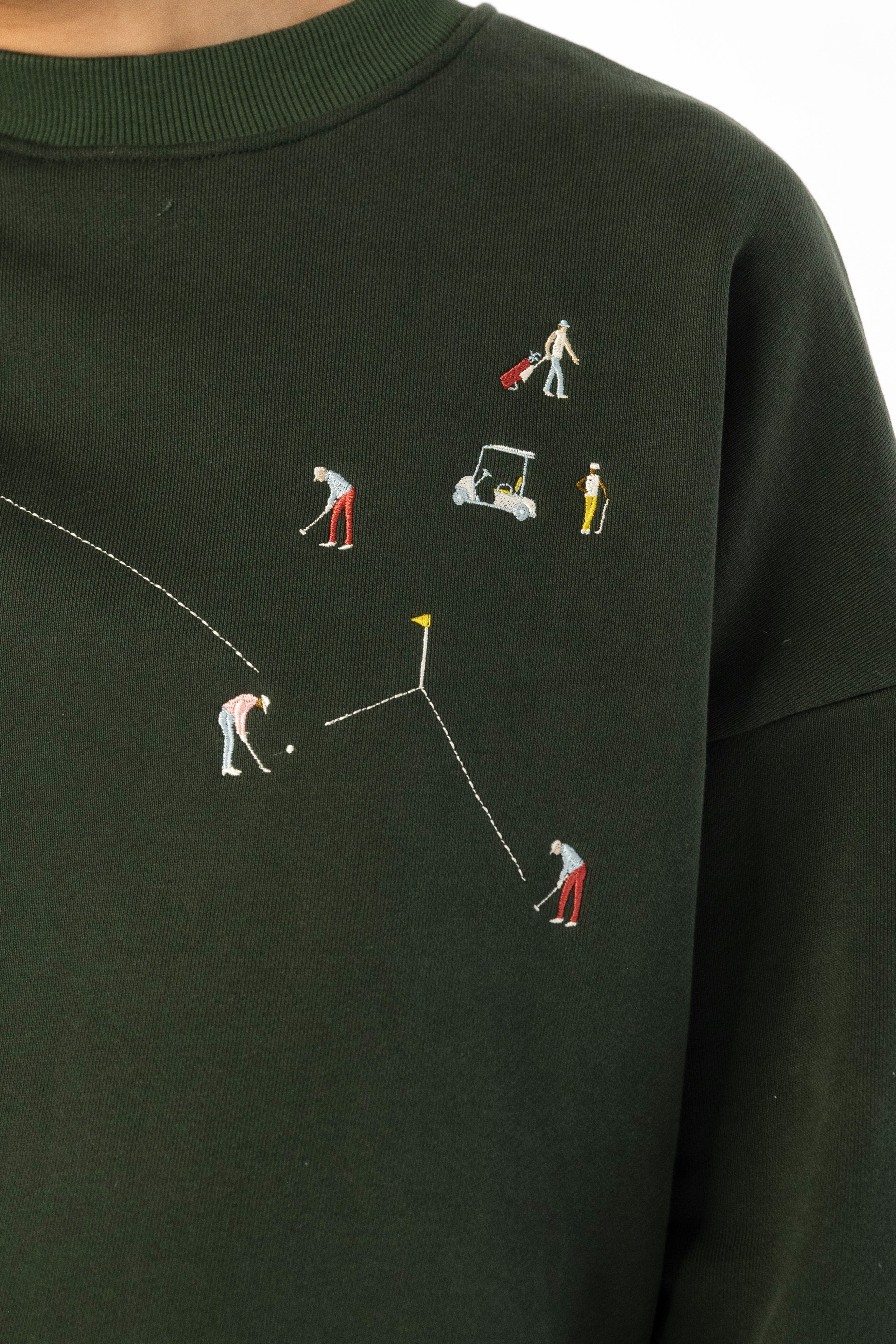 Golf Scene Crewneck