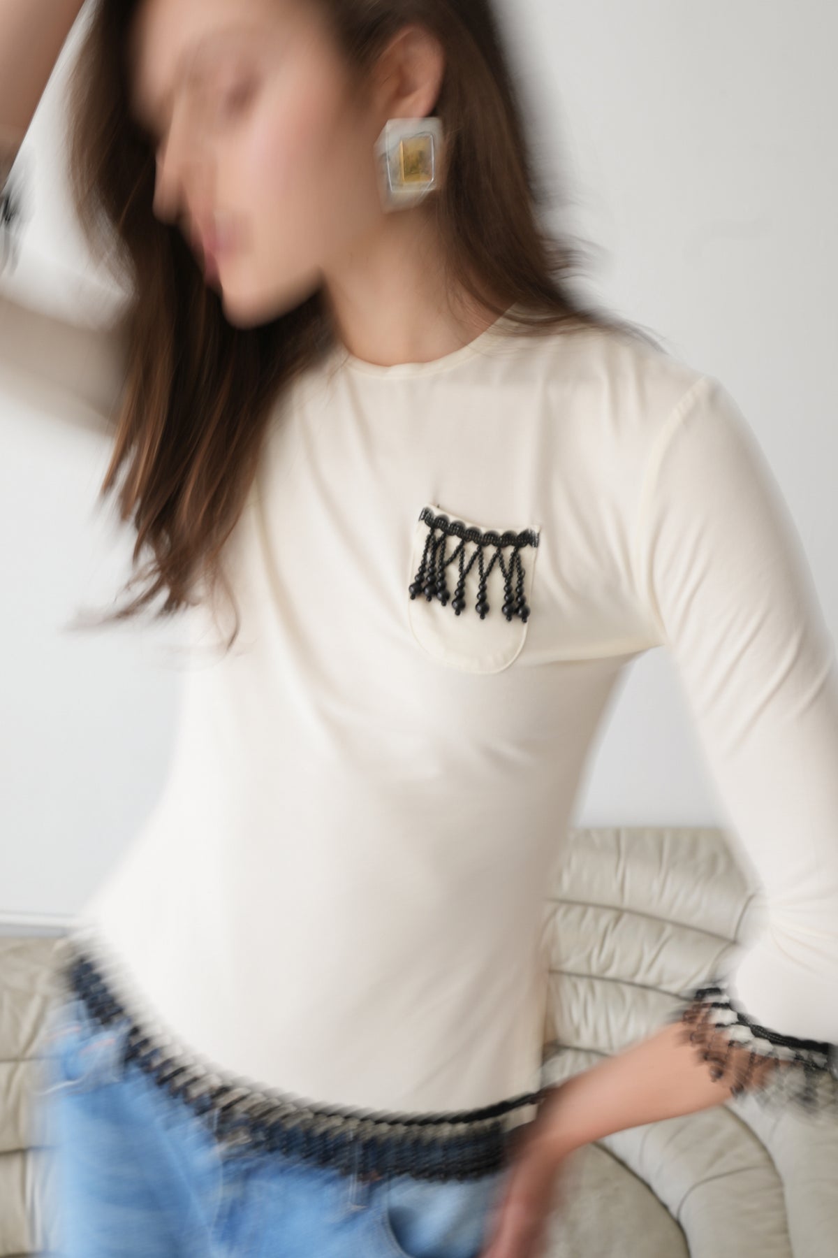 Mila Fringe Shirt
