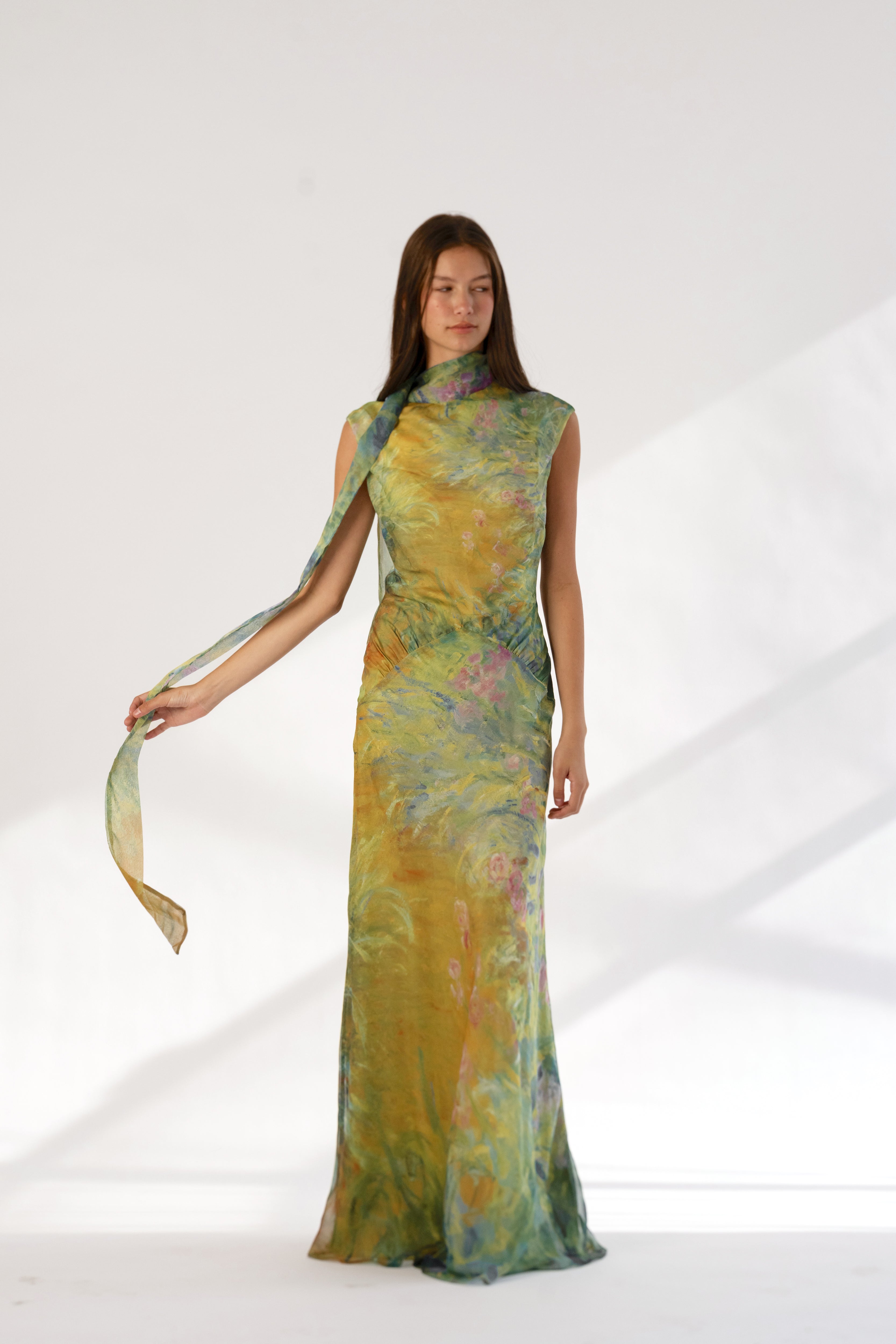 Irises Maxi Dress