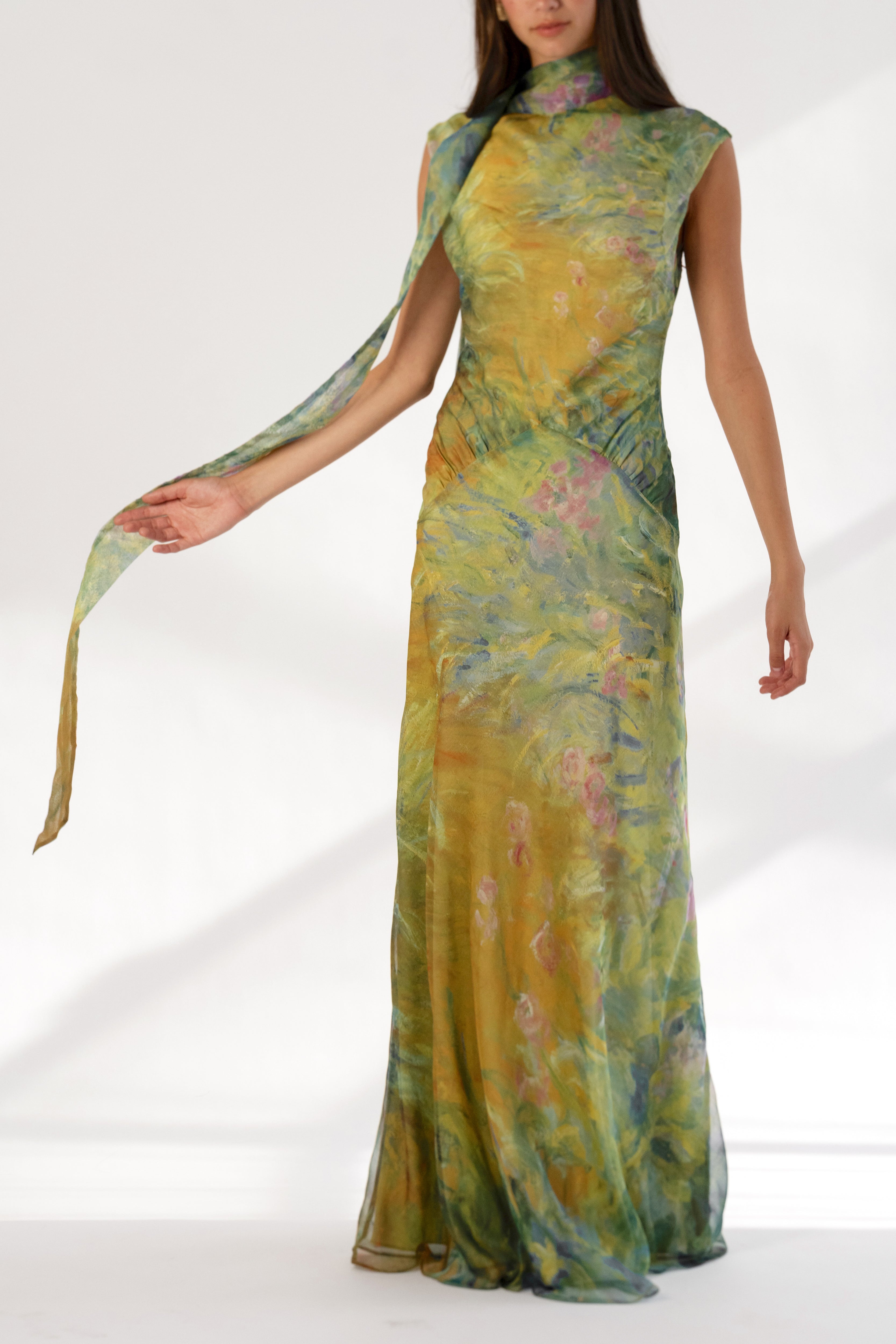 Irises Maxi Dress