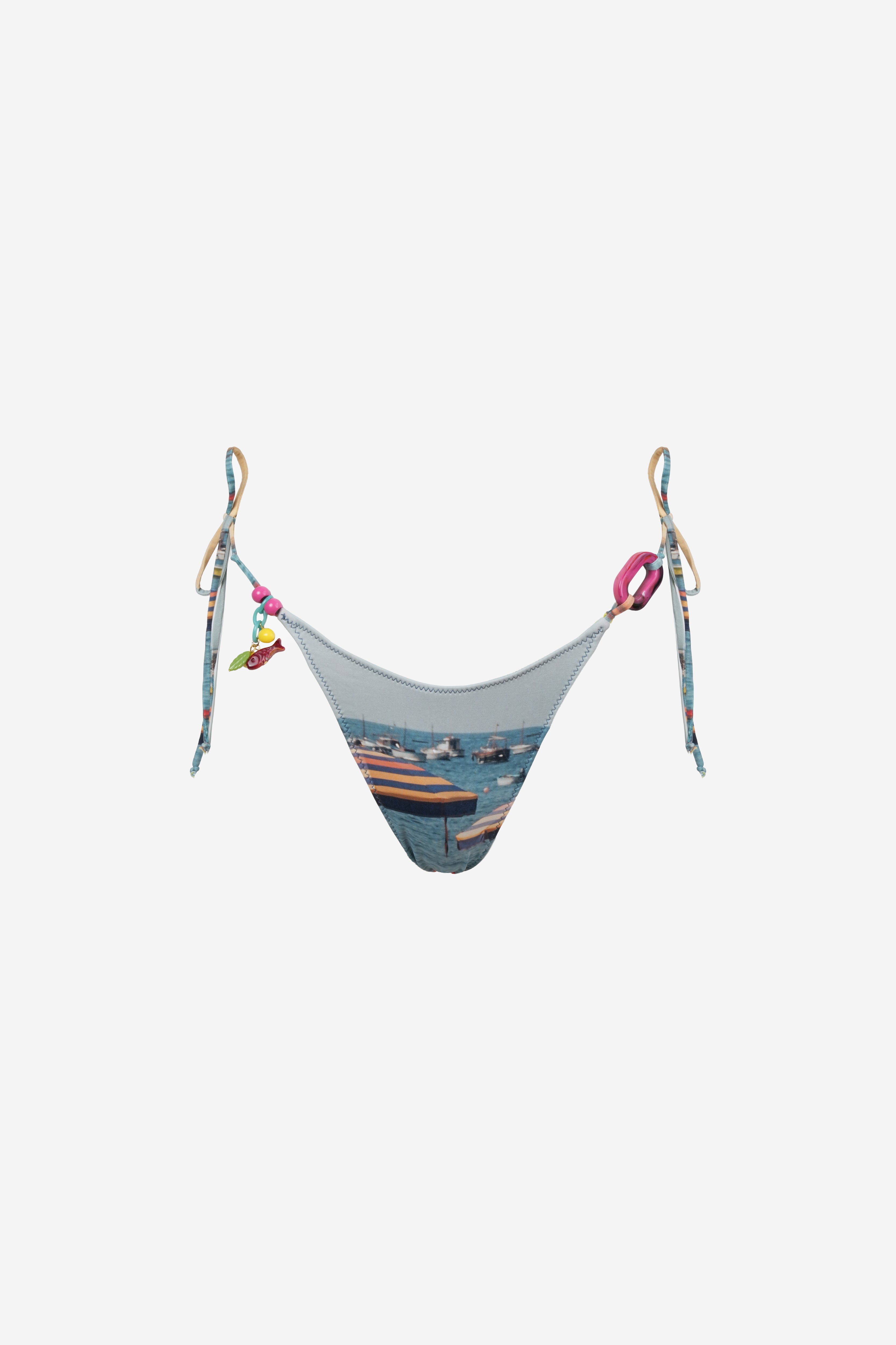 Vivi Charm Bottom — Striped Umbrella