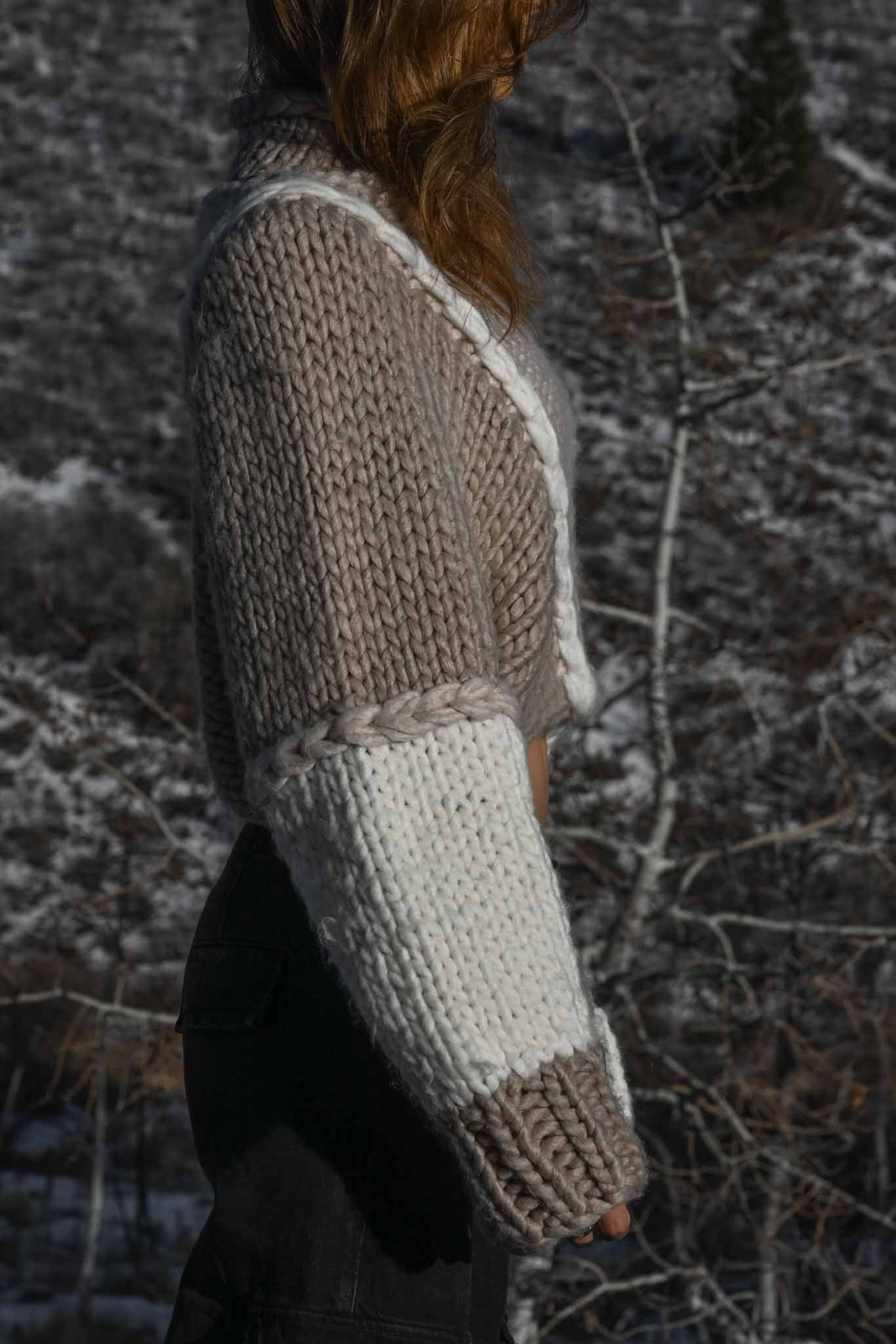 Jessa Chunky Sweater — Neutral