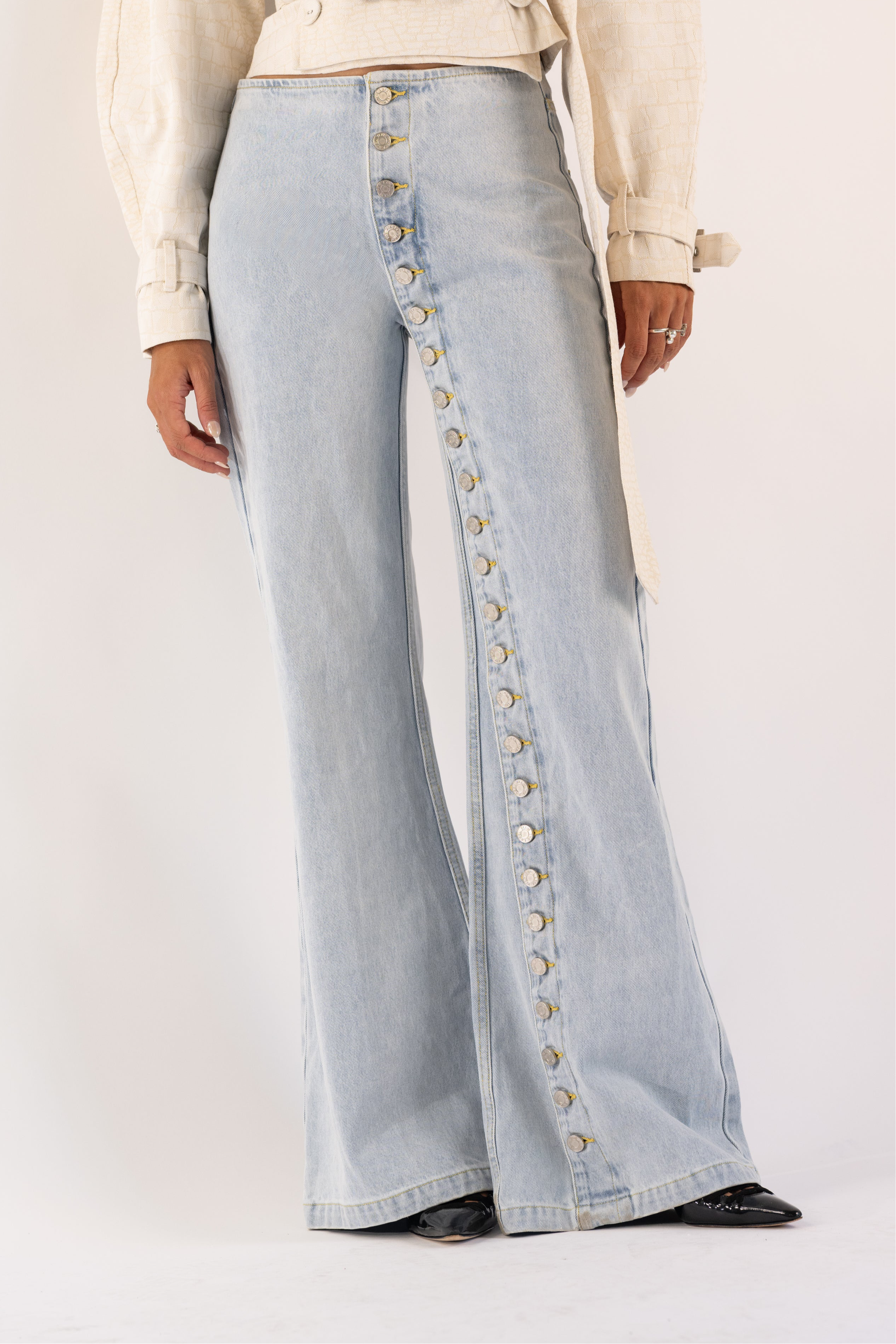 Marseille Denim Jeans — Light Wash