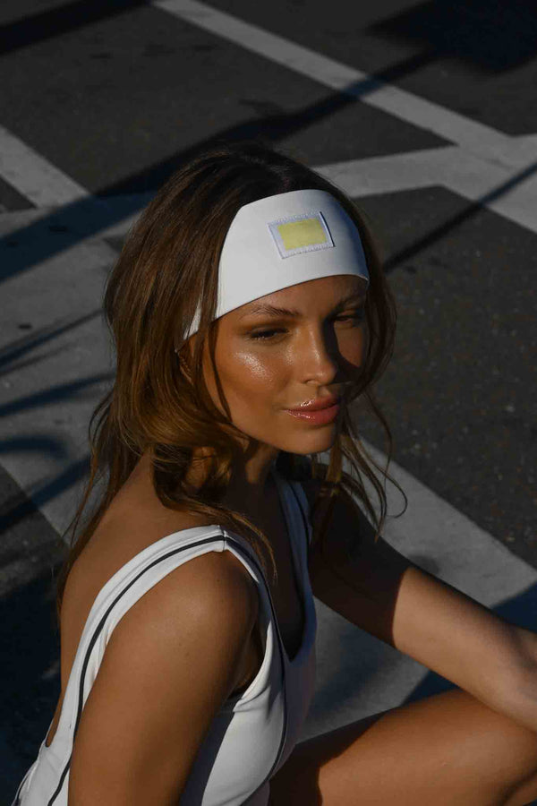 Kyla Headband — Offwhite