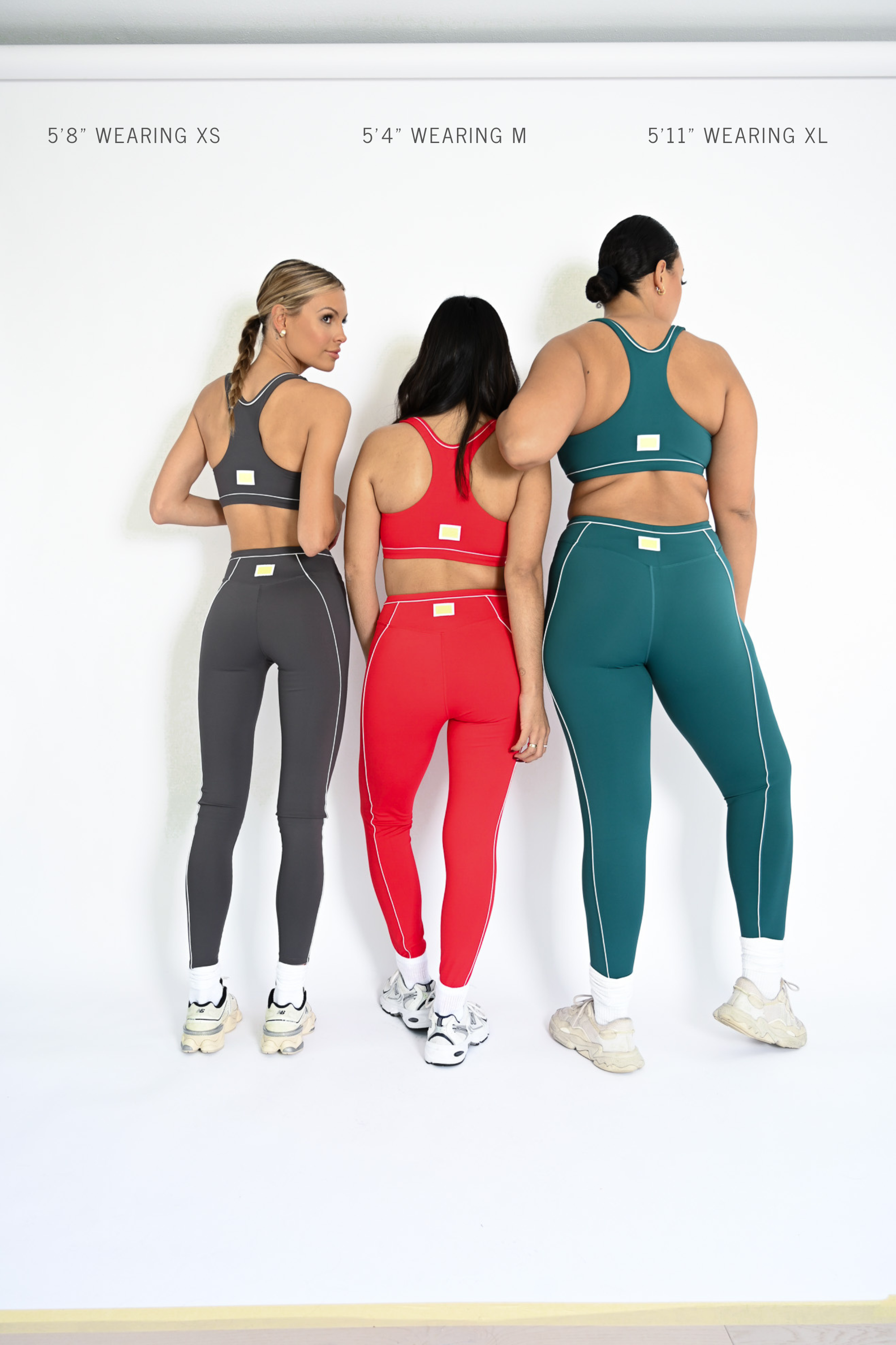 Colby Contour Leggings — Ruby – Yellow The Label