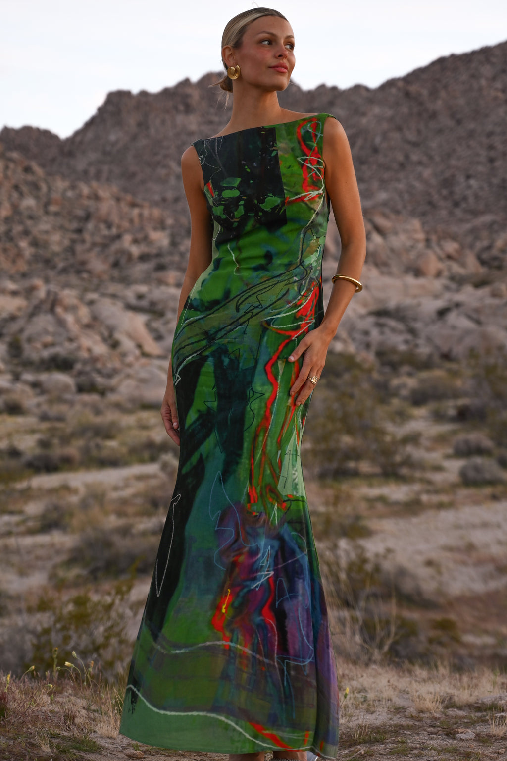 slim fit dress slacks July Maxi Dress main image 1