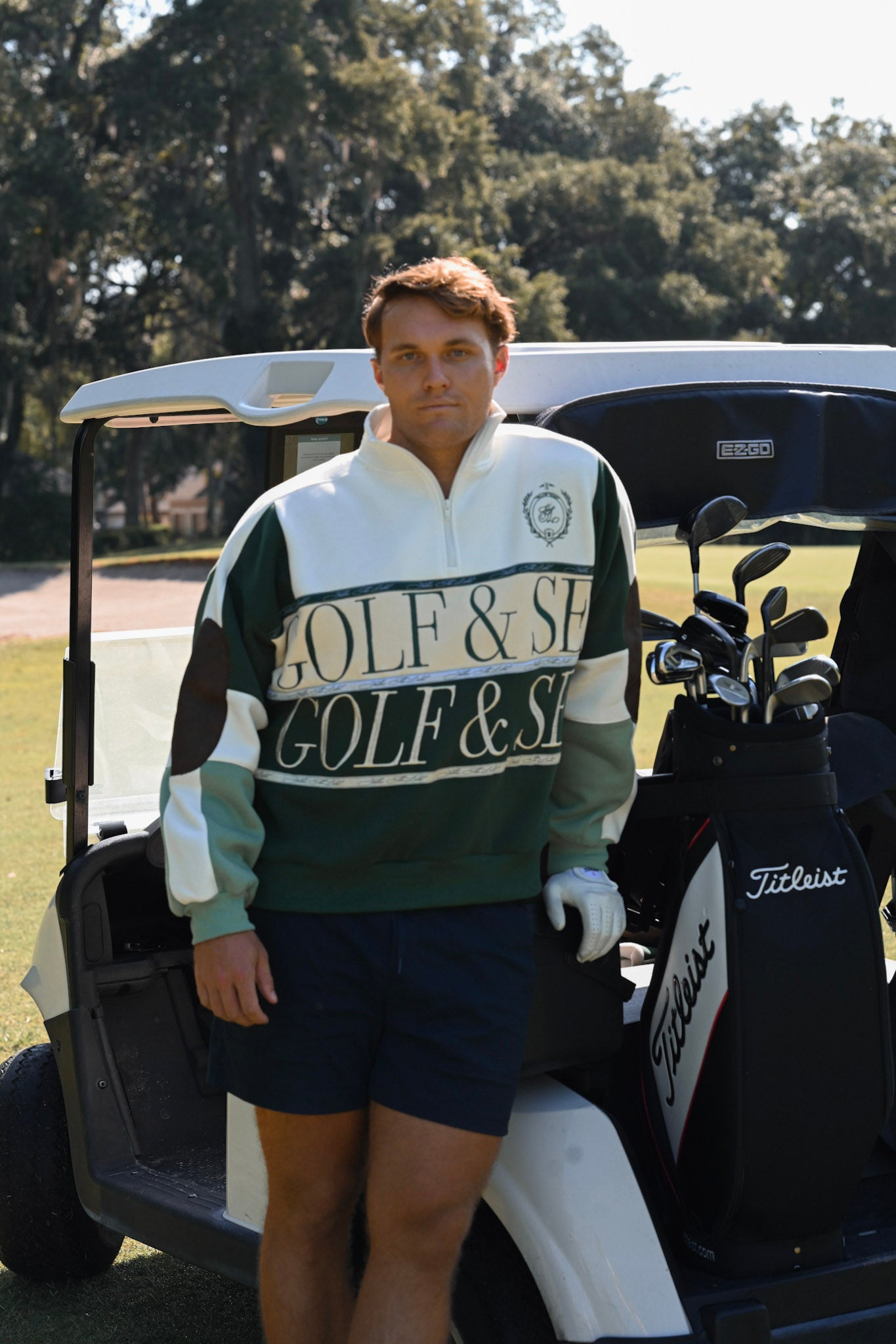 Golf & Sea Fleece Zip-Up