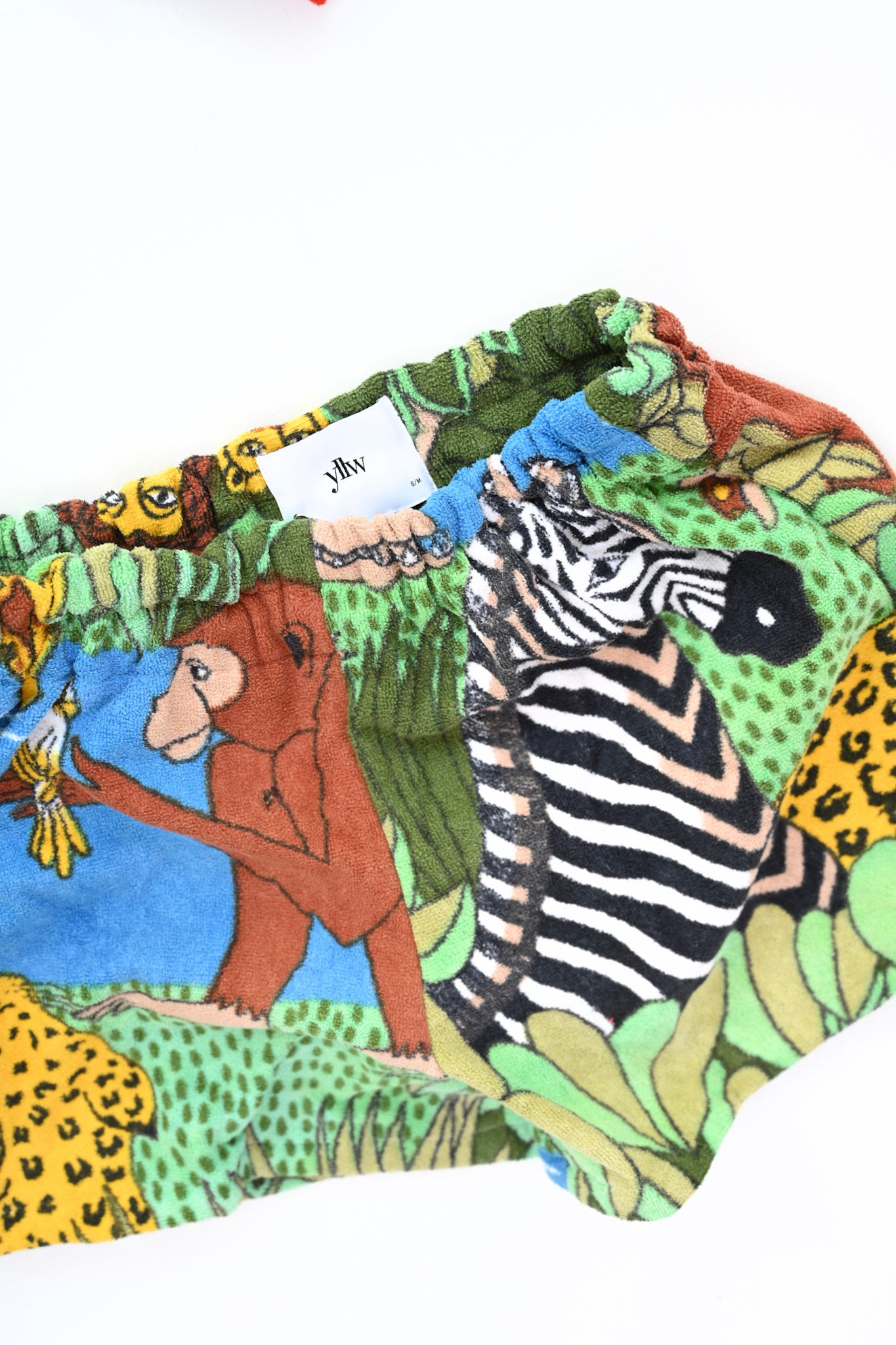 Towel Upcycled Shorts — Zoo