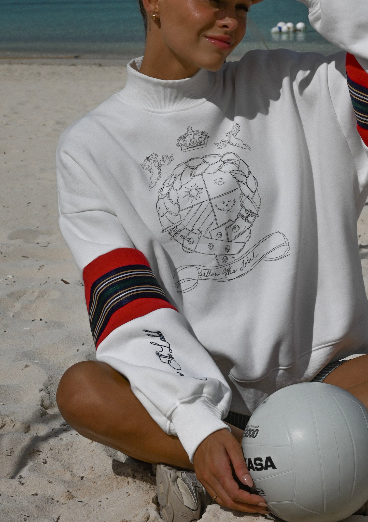 Kenmerkend sweatshirt met logo 