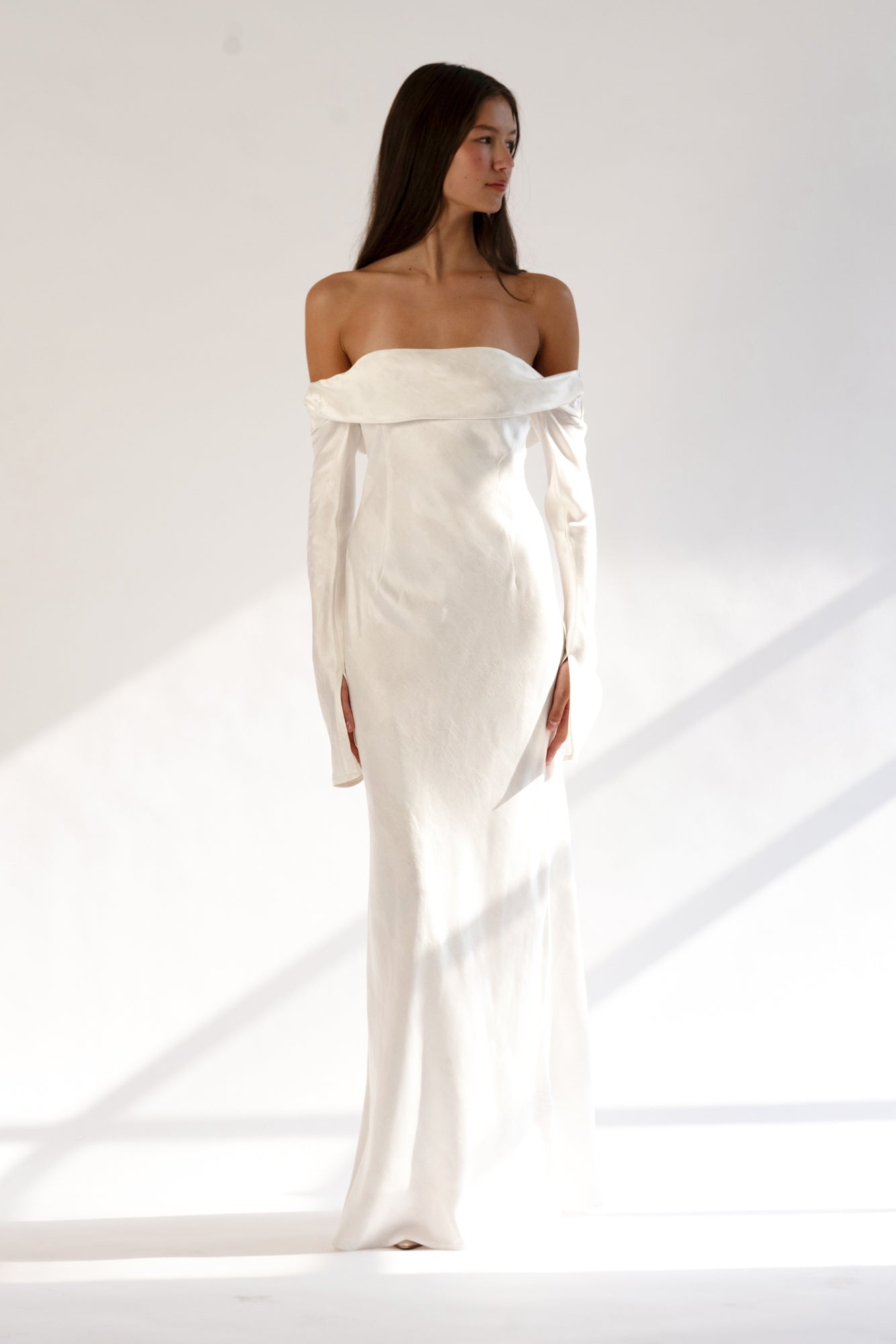 Alma Dress — Ivory