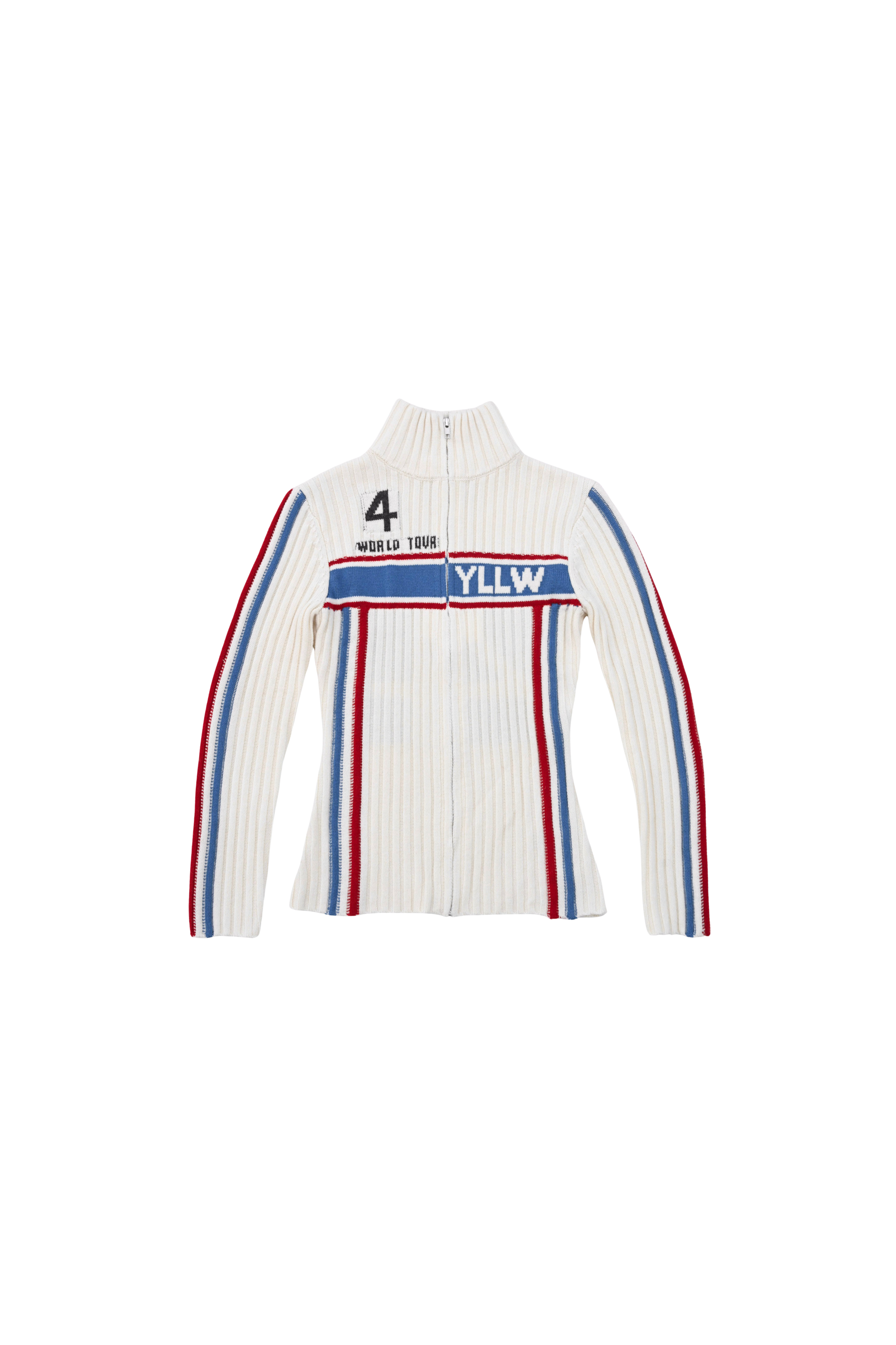 World Tour Zip-Up — Ivory