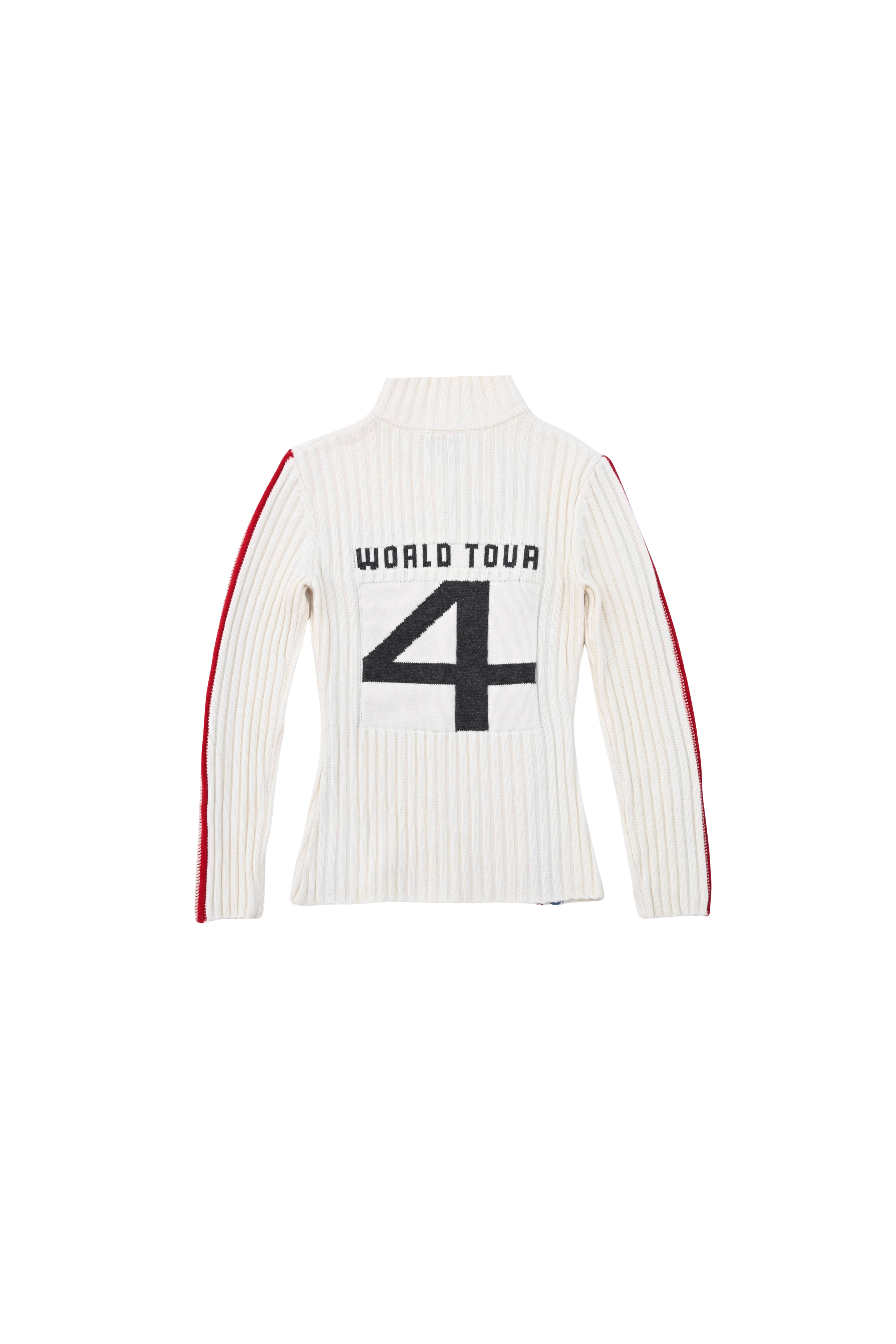 World Tour Zip-Up — Ivory