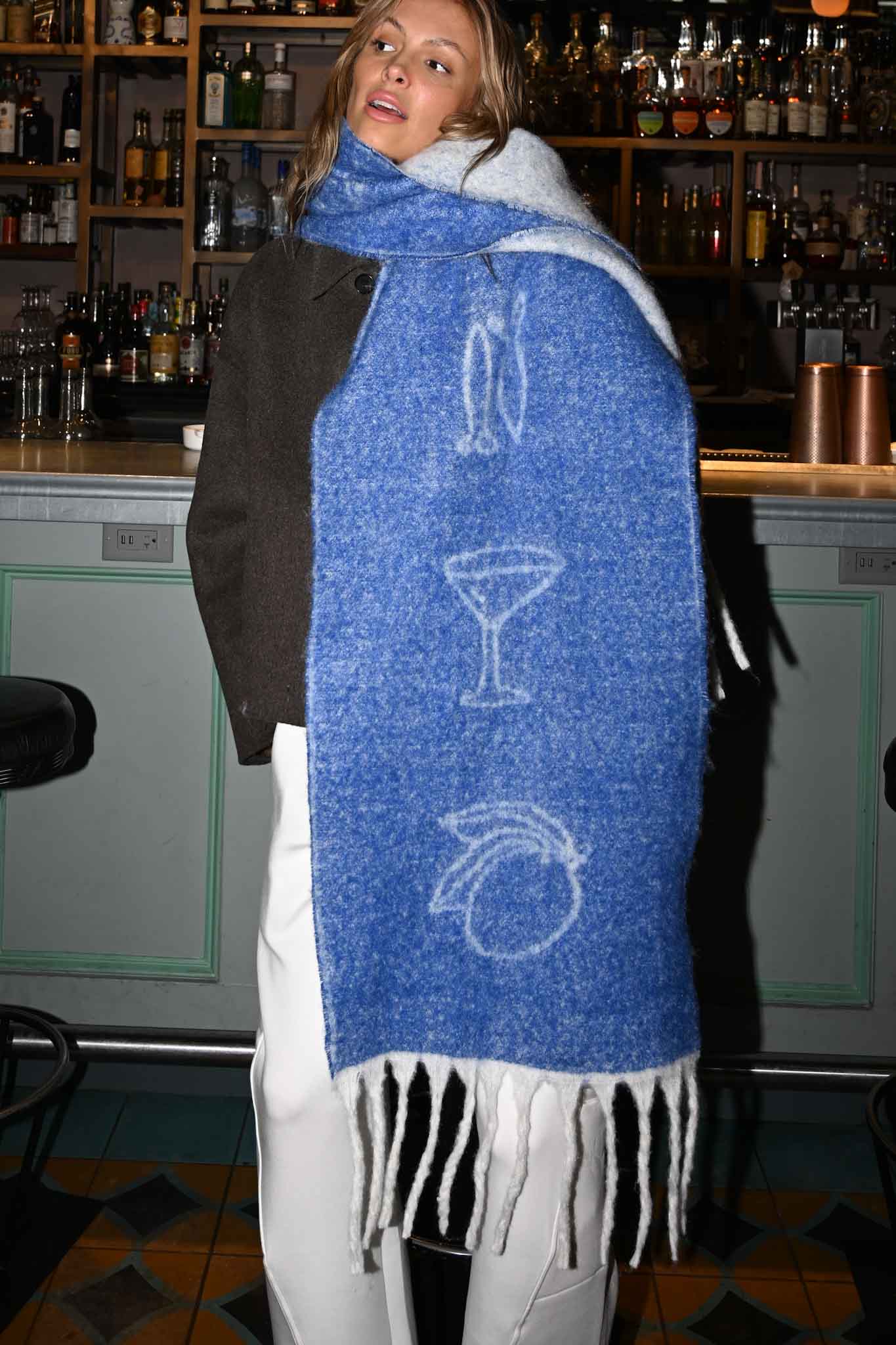 Girl Dinner Oversized Blanket Scarf