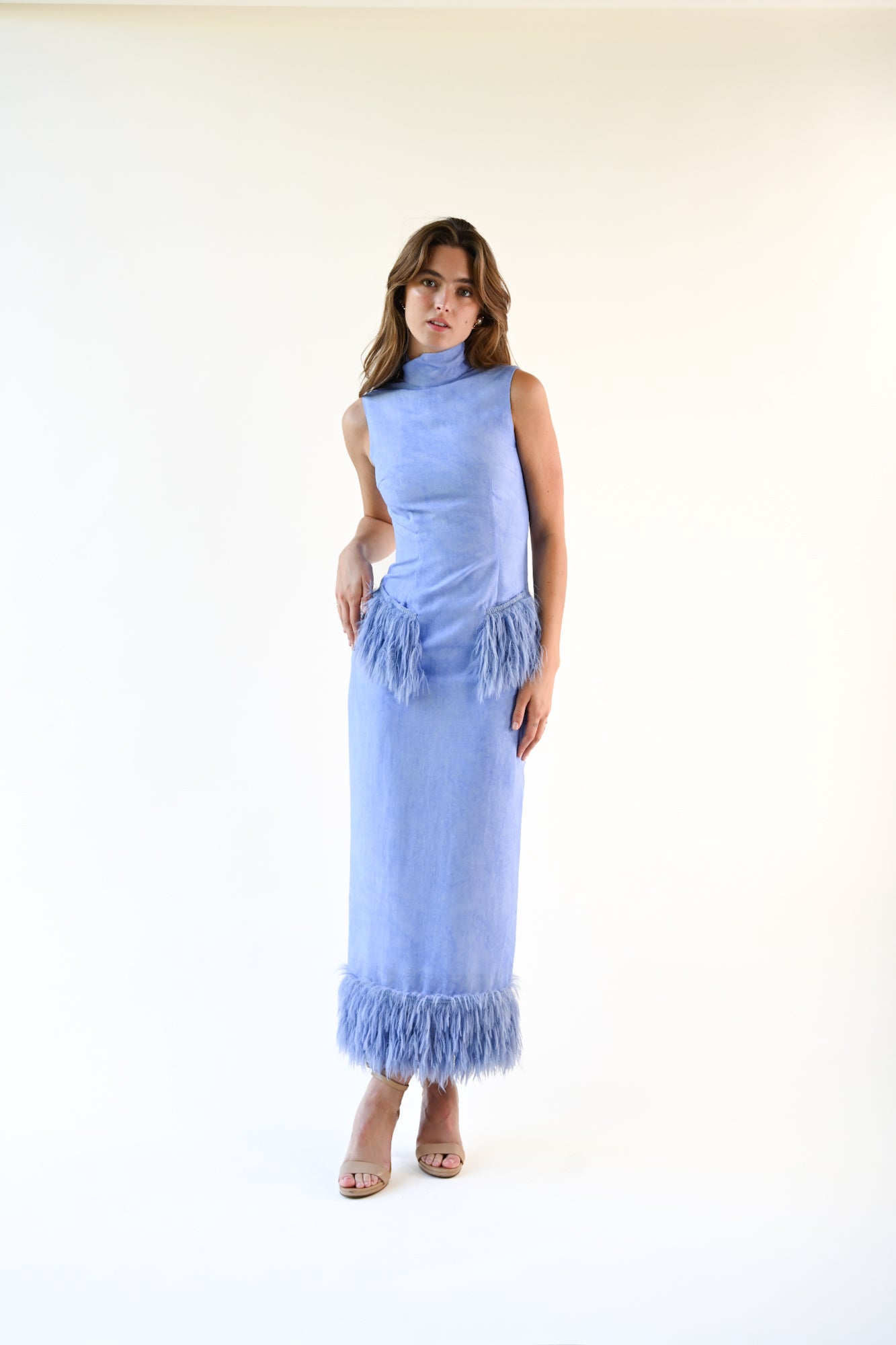 Asher Dress — Baby Blue