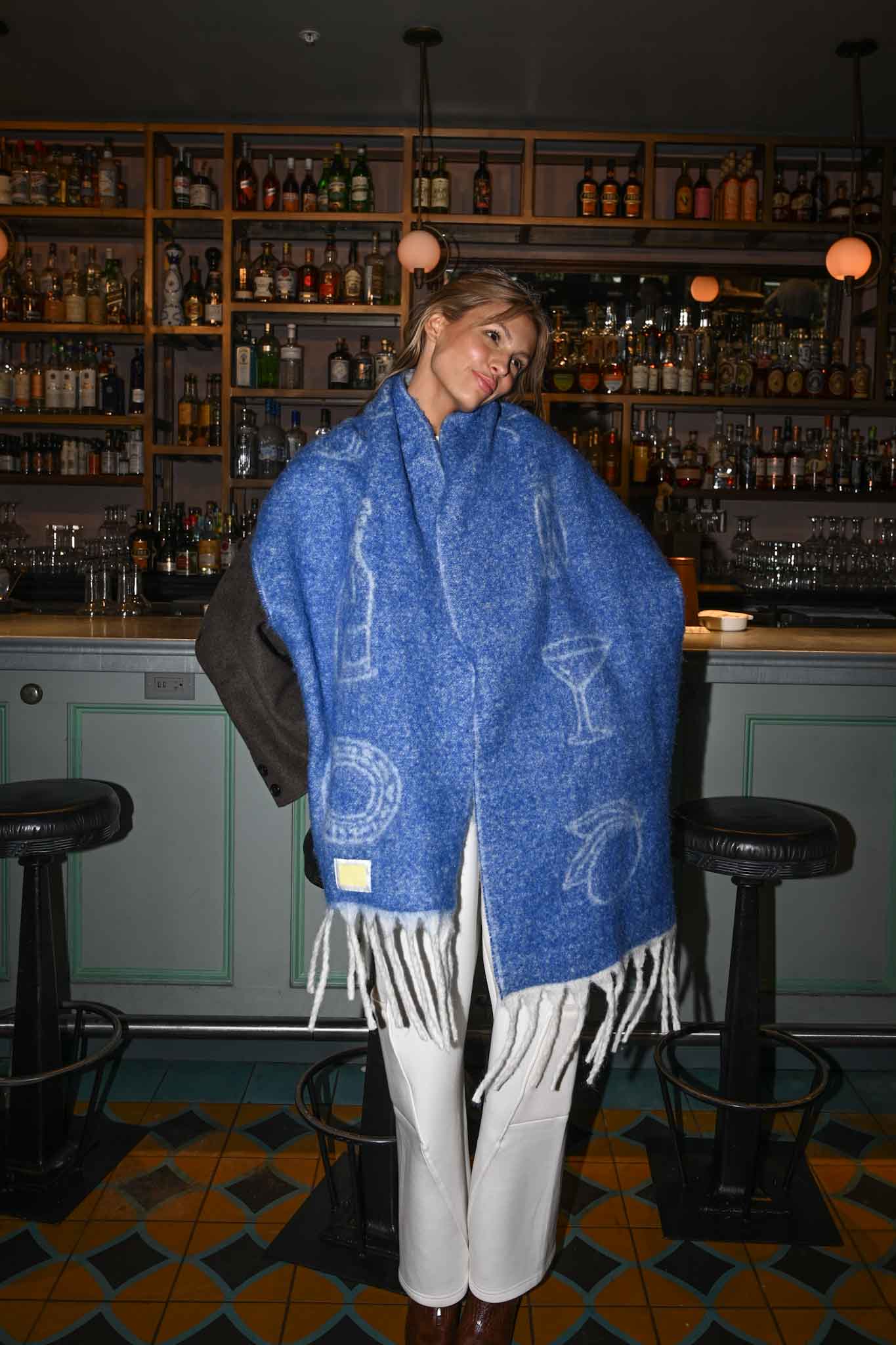 Girl Dinner Oversized Blanket Scarf