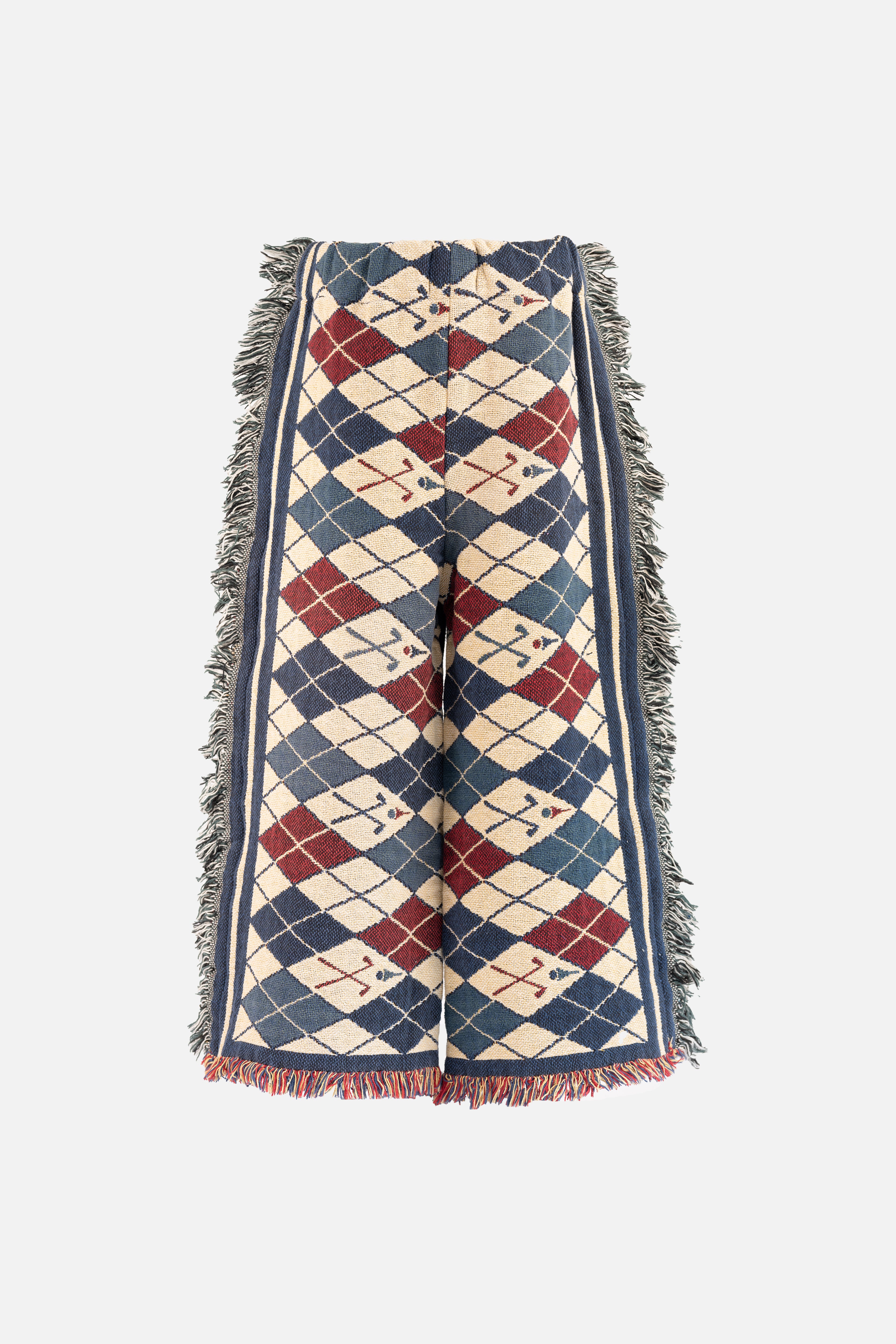 Blanket Upcycled Pants — Argyle Blues