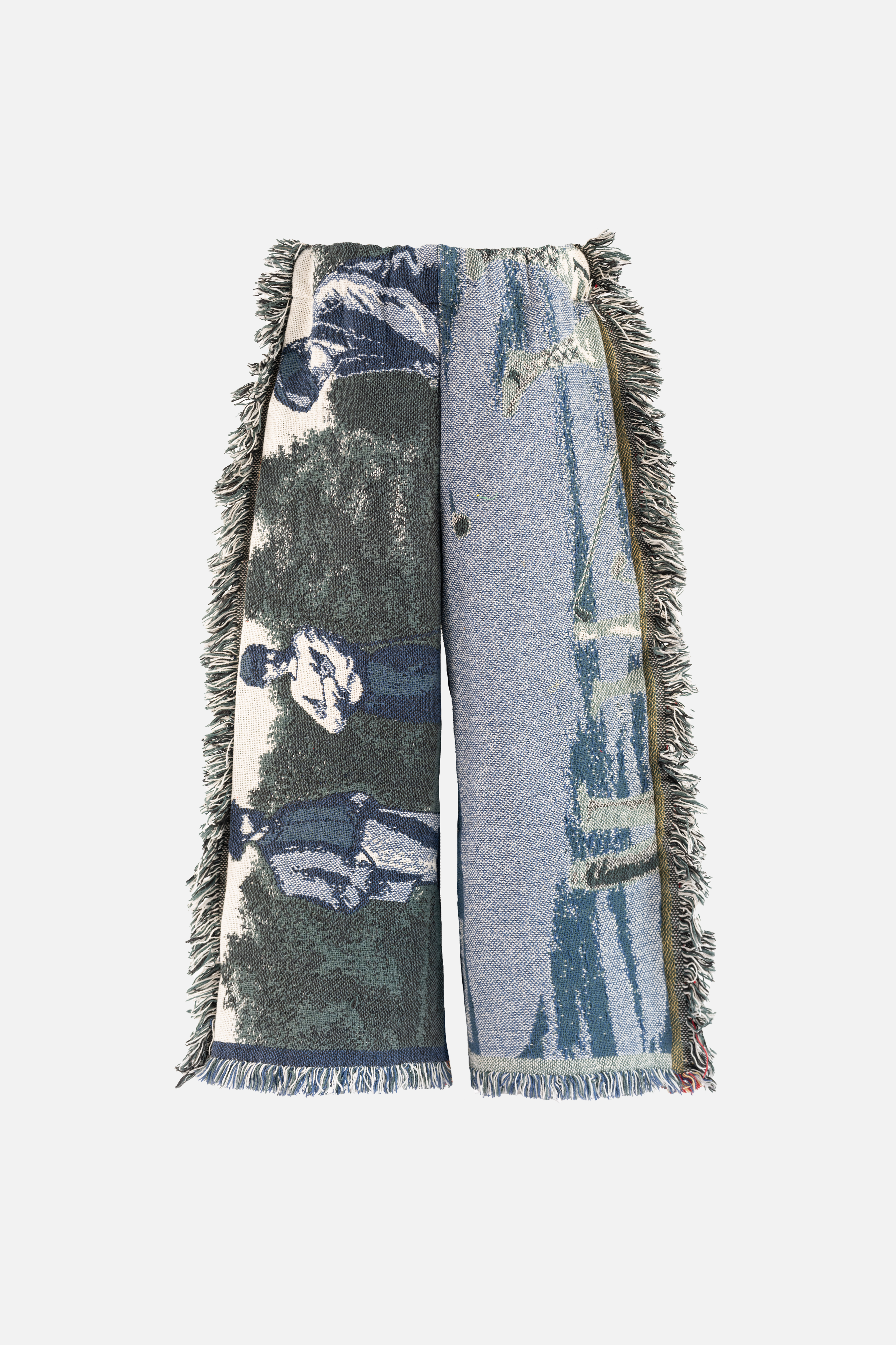 Blanket Upcycled Pants — Argyle Blues