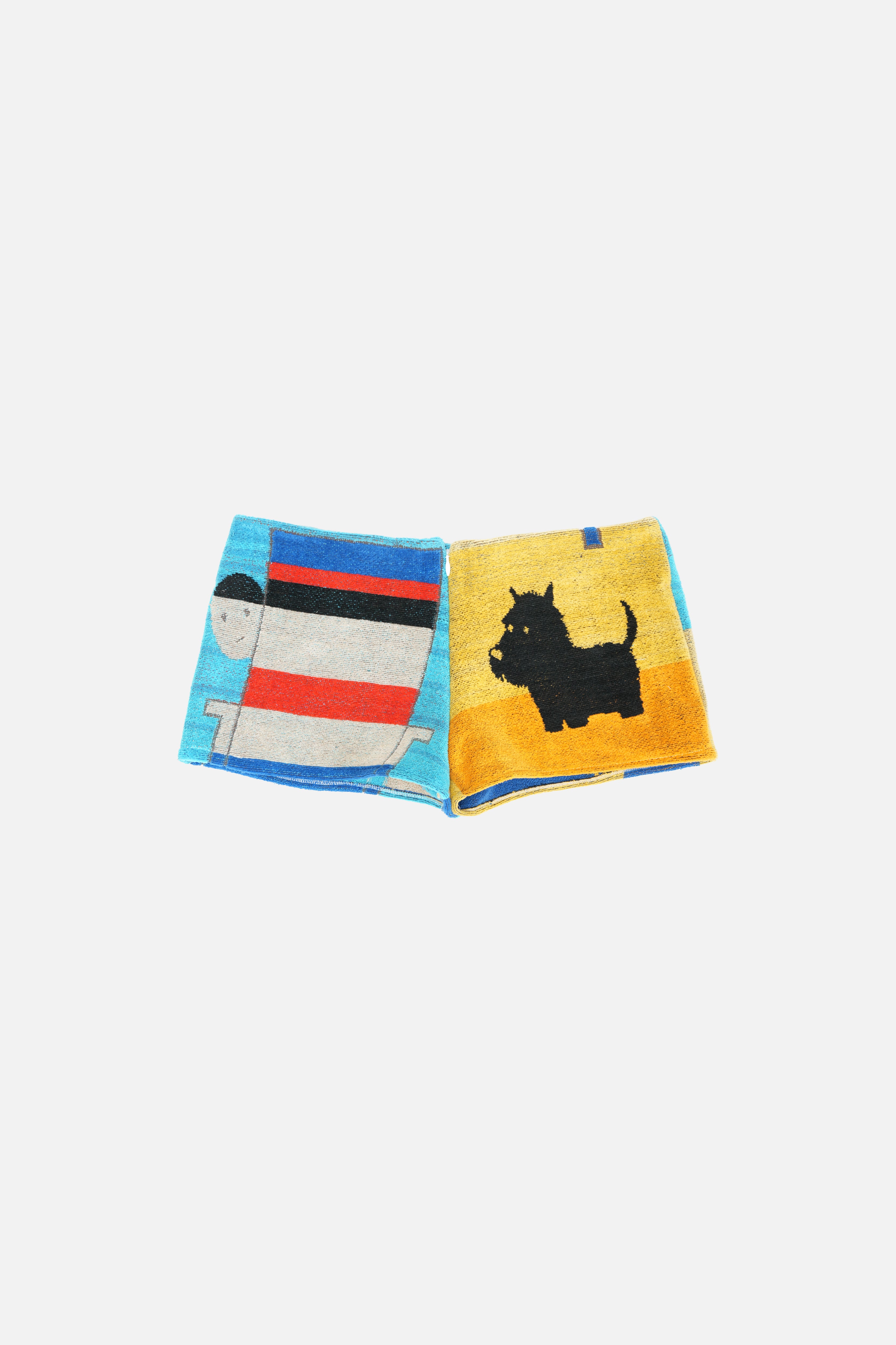 Towel Upcycled Mini Shorts — Beach Service